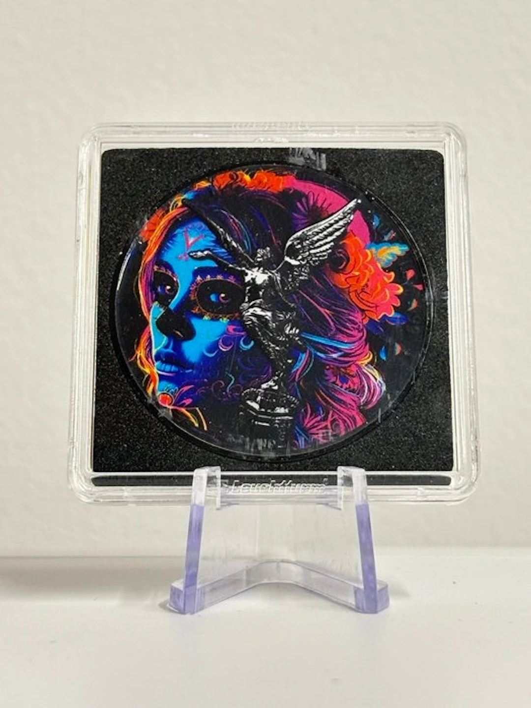 Mexico. 2023 - 1 oz Day of the Dead - Rhodium Plated Edition