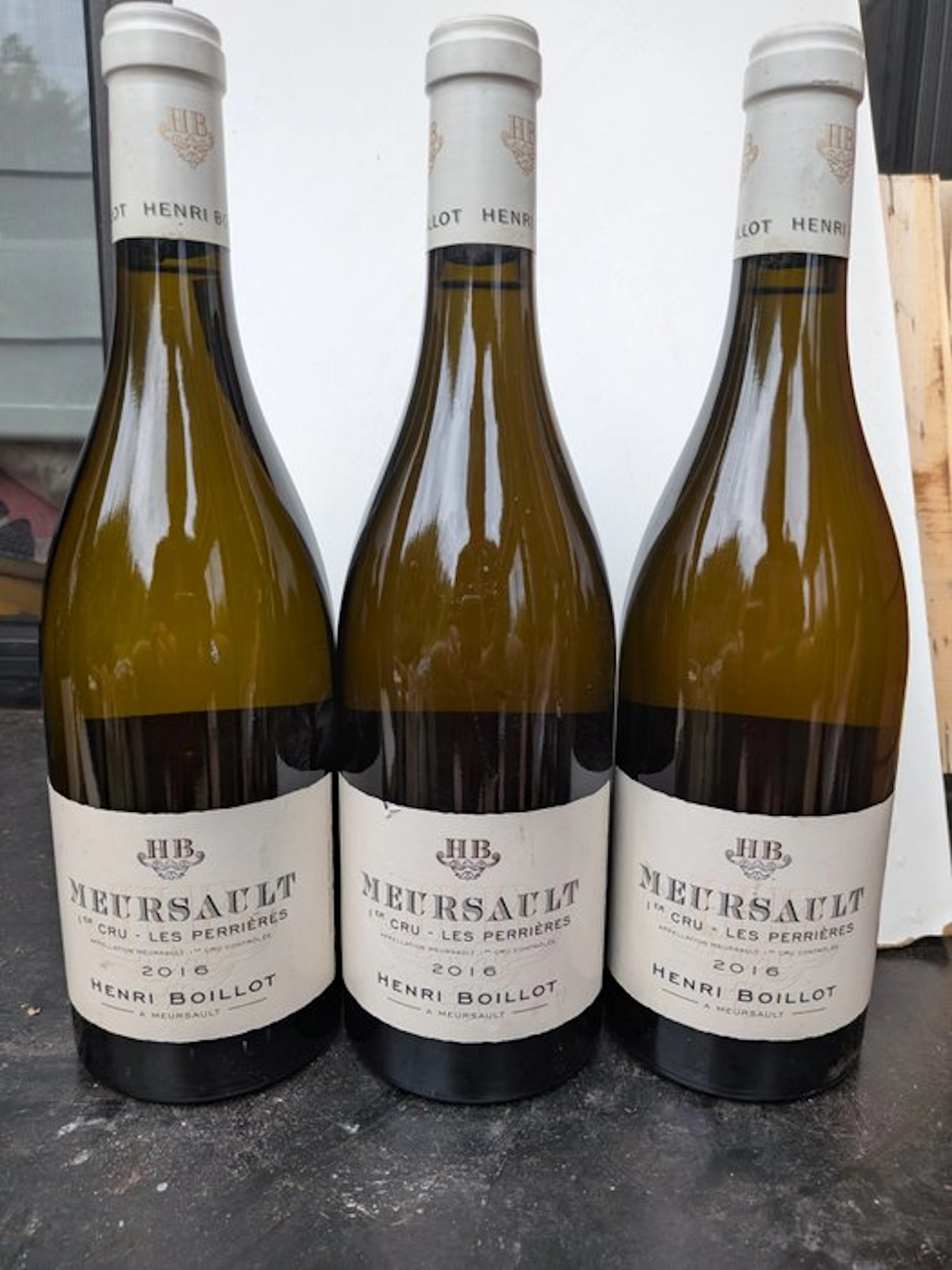 2016 Henri Boillot "Les Perrières" - Meursault 1er Cru - 3 Bottles (0.75L)