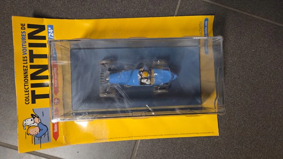 collection Hachette 1/24 - Model car - N°9 - L'Amilcar...