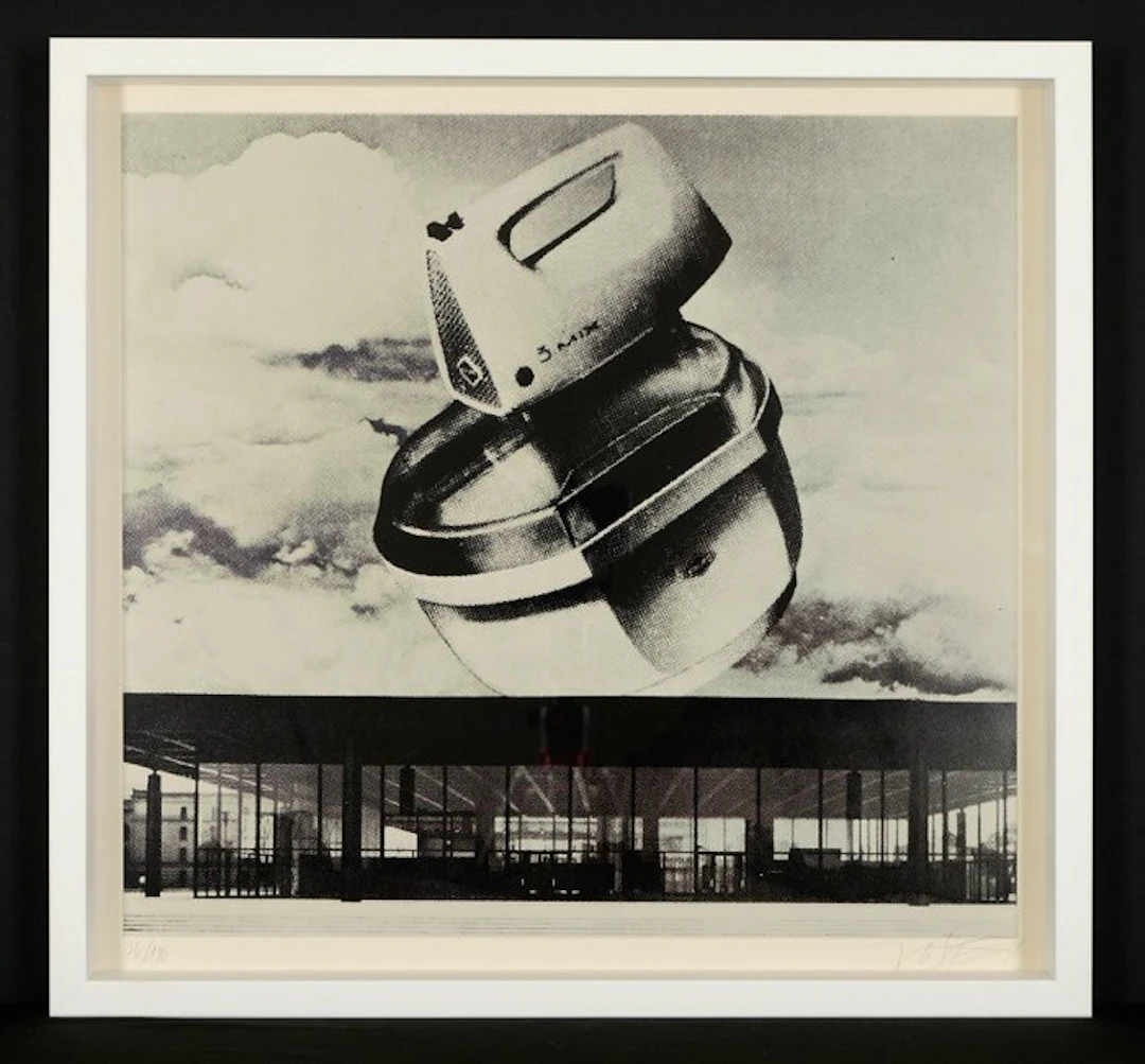 Wolf Vostell (1932-1998) - FLUXUS - 1969 - Siebdruck...
