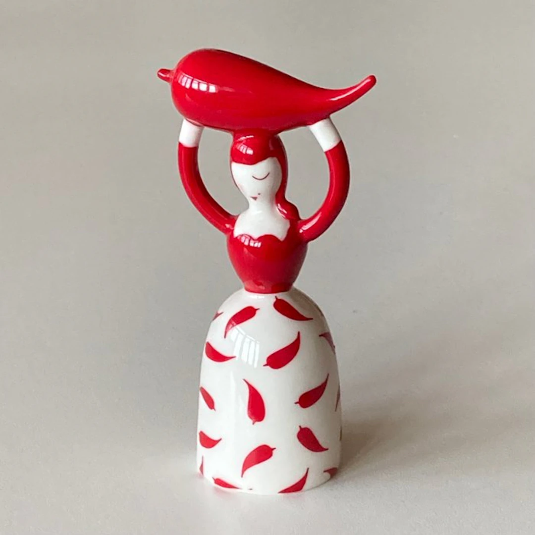 Alessi - Figurine - "Calabrisella" - Porcelain