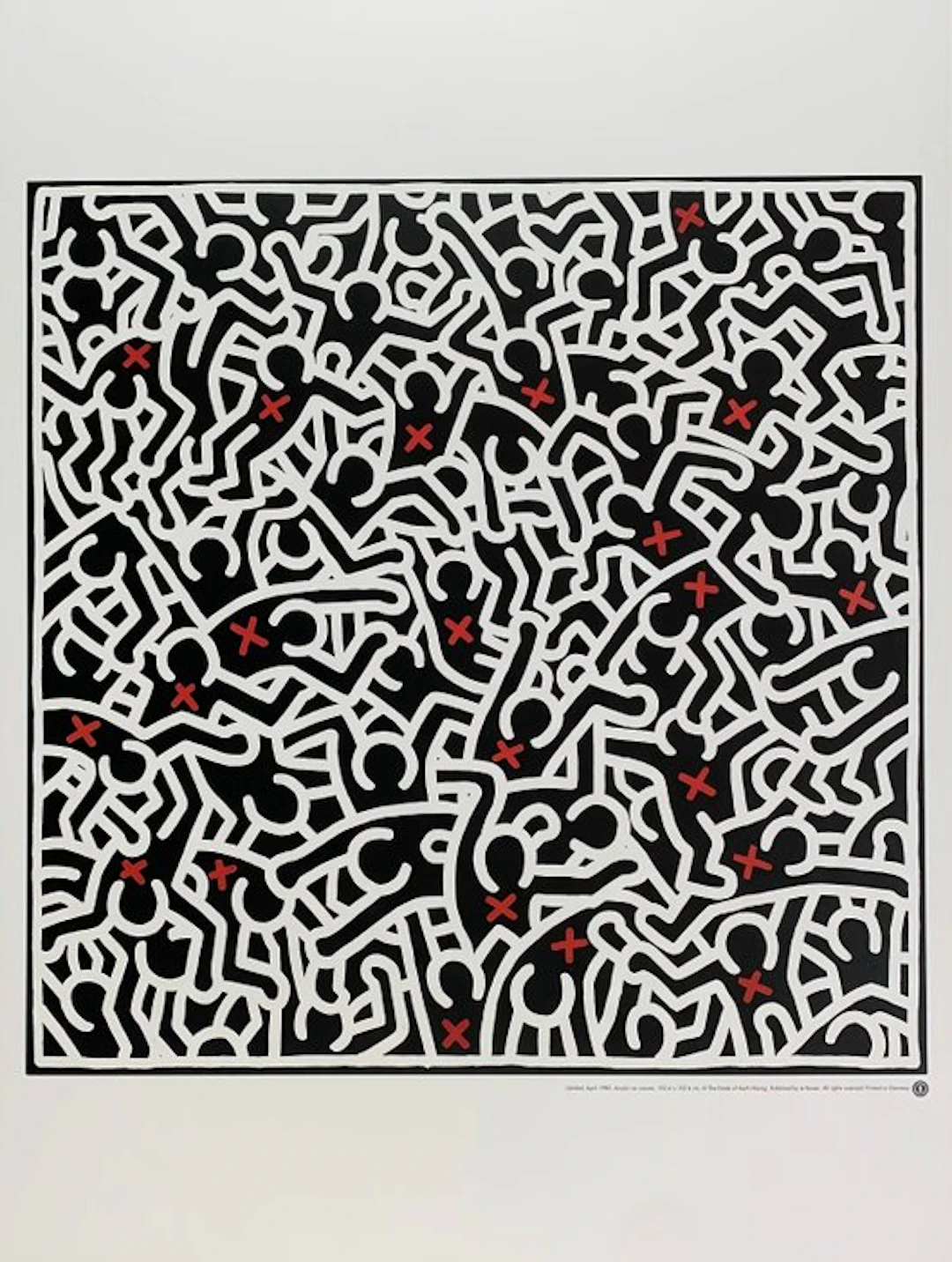 Keith Haring (1958-1990) After - Untitled April