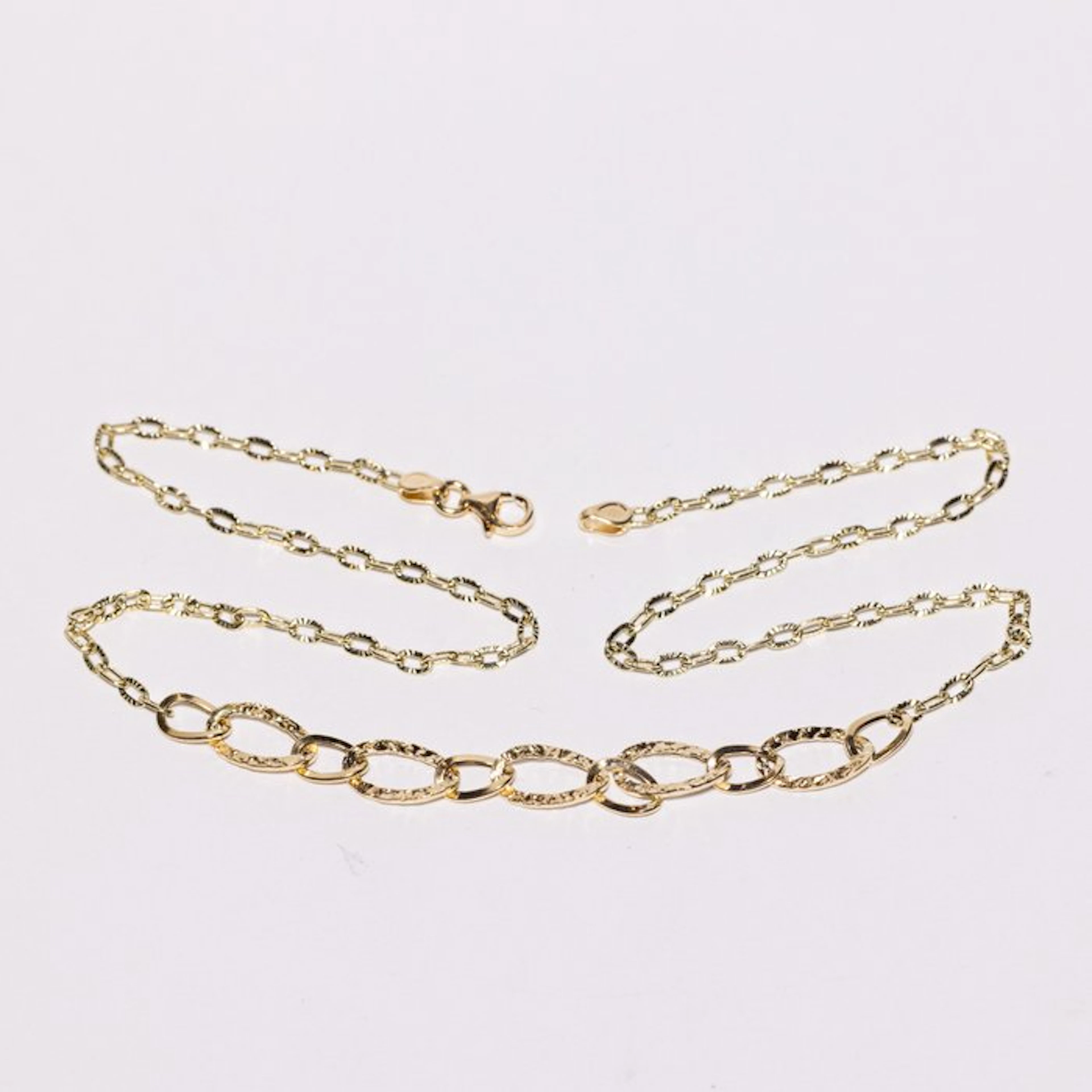 No reserve price - Necklace - 18 kt. Yellow gold - 43cm - Made In Italy