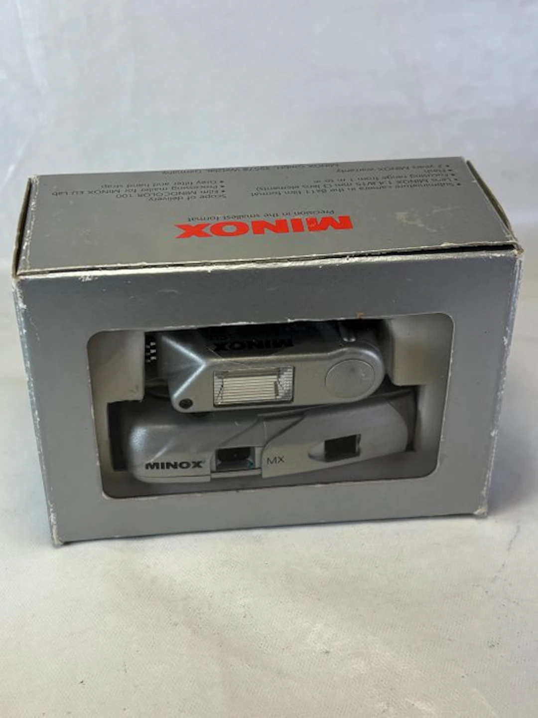 Minox MX set , 8x11 compleet ( 1998 ) Subminiature camera