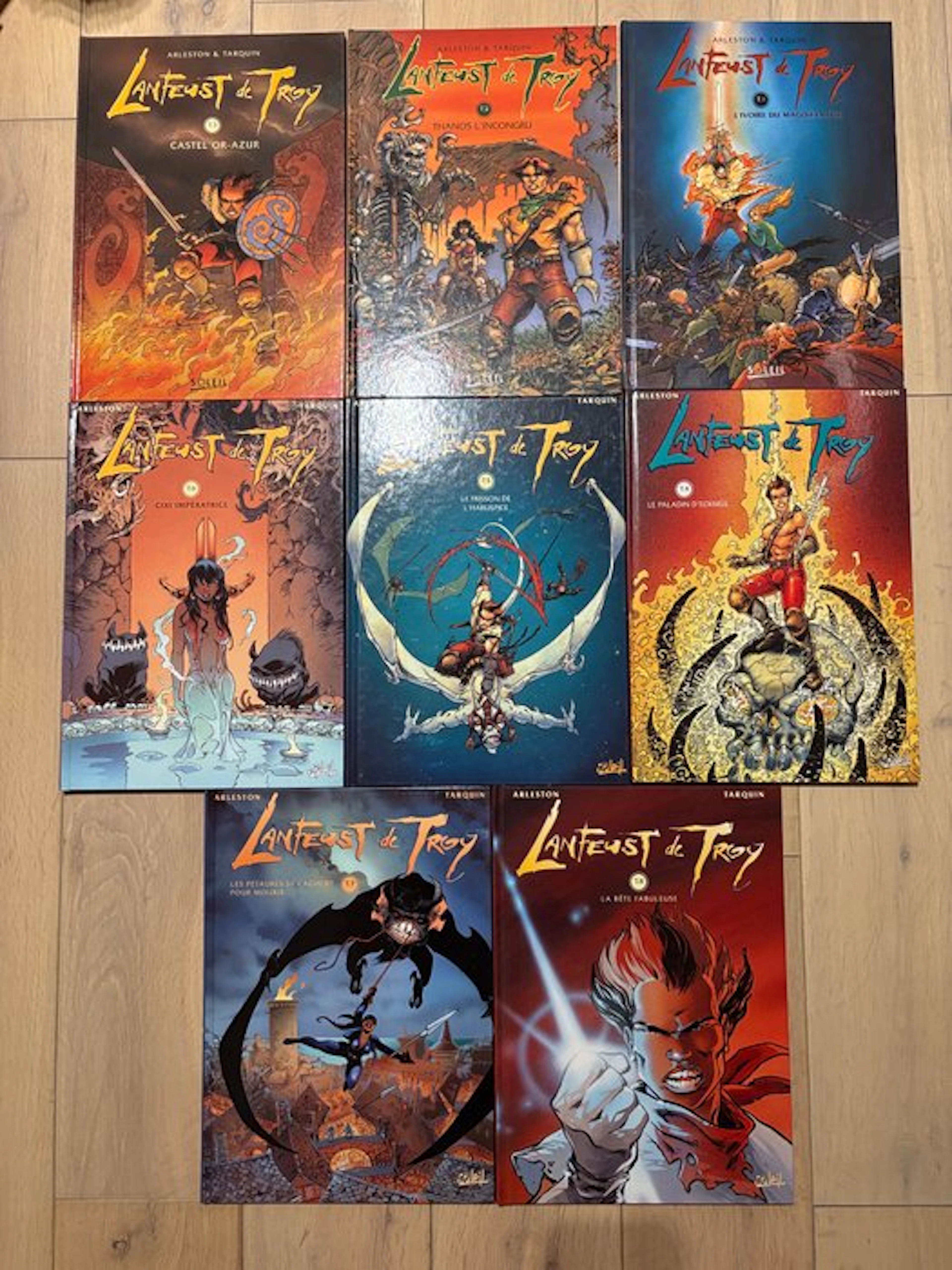 Lanfeust de Troy T1 à T8 - 8x C - EO/Ré - 8 Album - 1996/2000
