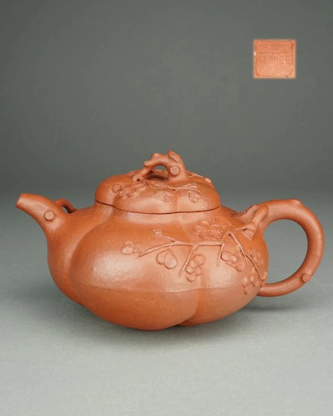 “Prunus Blossom” - Yixing Teapot - China - 20th century