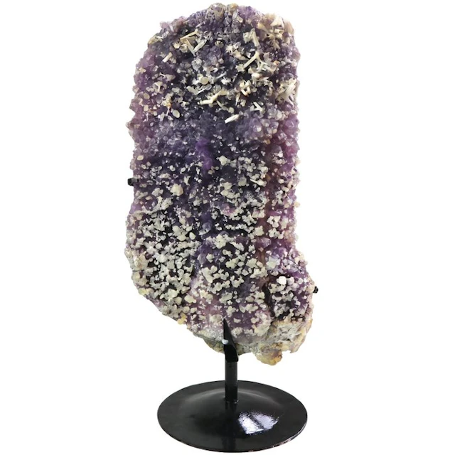 Flower Amethyst - Interior Piece - 40x18x16 cm- 3.8 kg