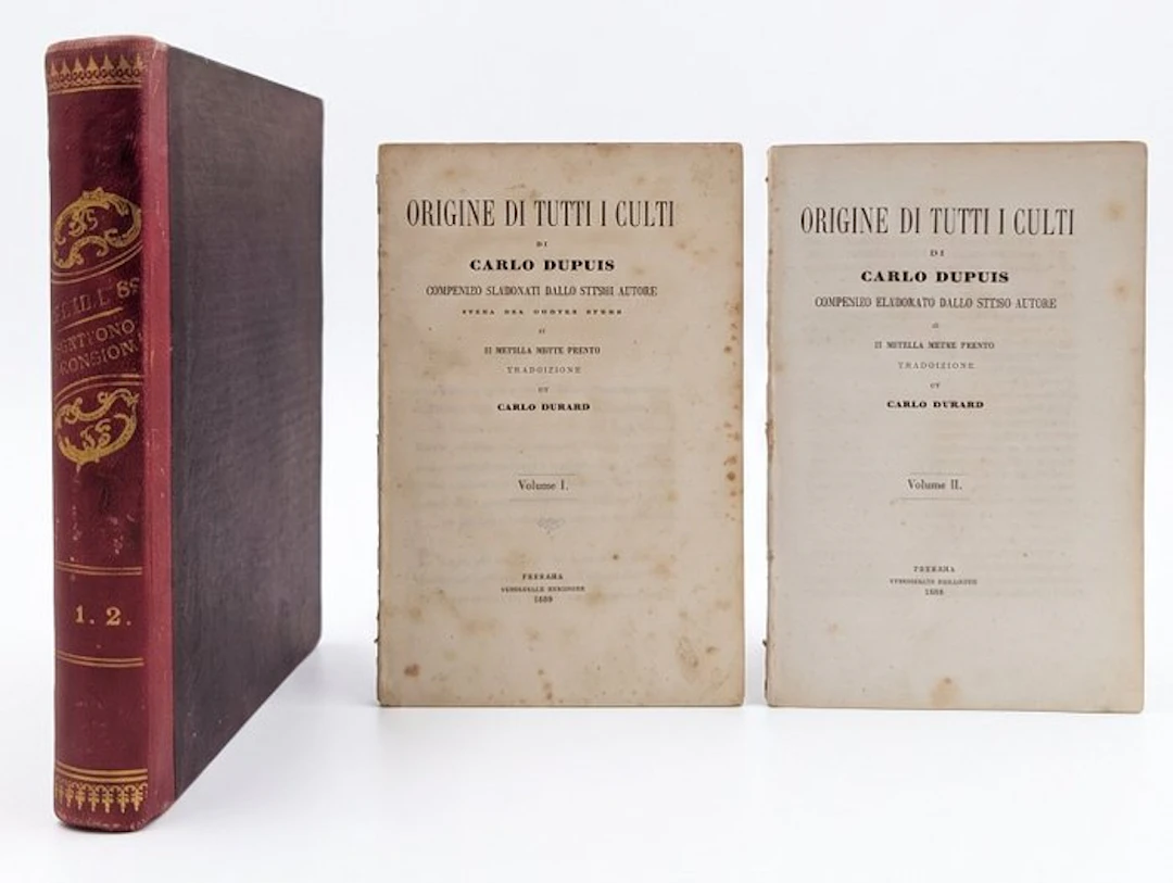 Carlo Dupuis - Origine di tutti i culti - 1862-1863