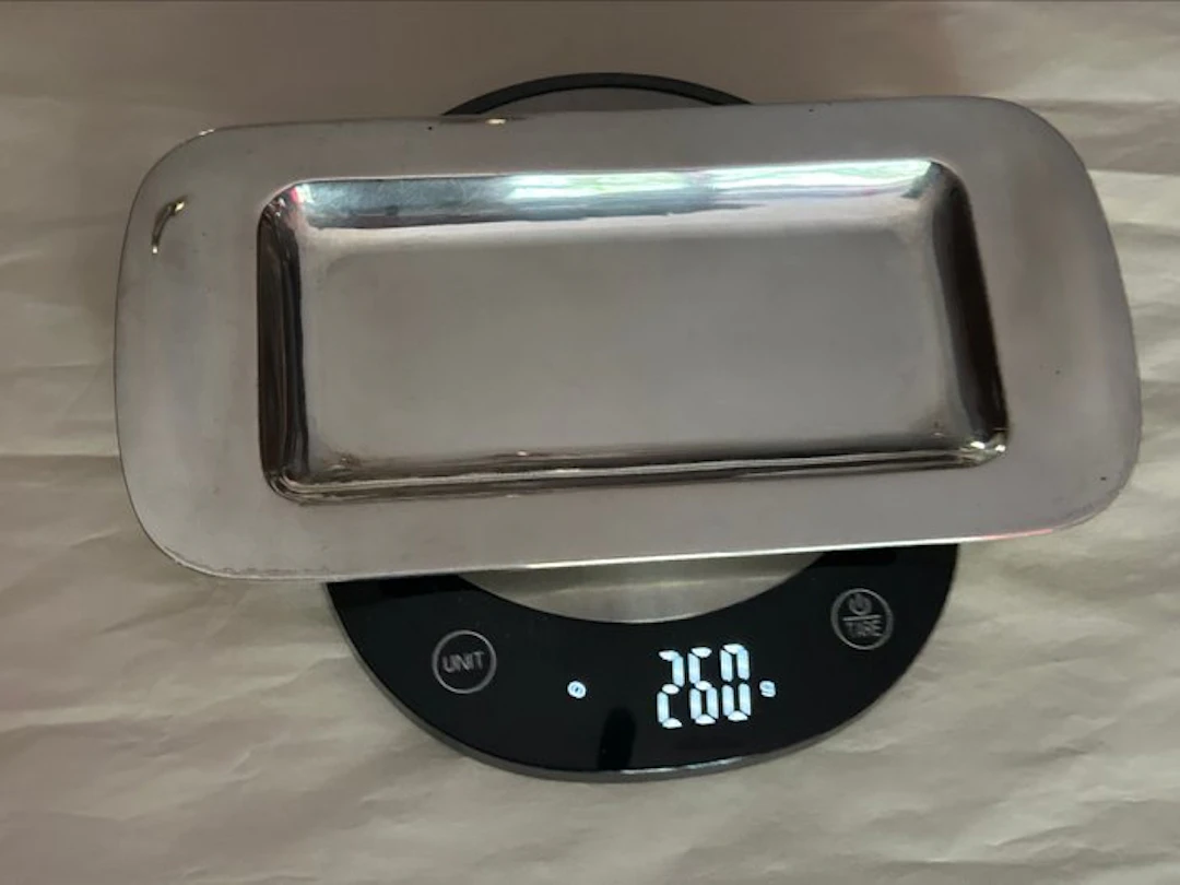 Paccioli - Tray - .800 silver - Elegant valet tray
