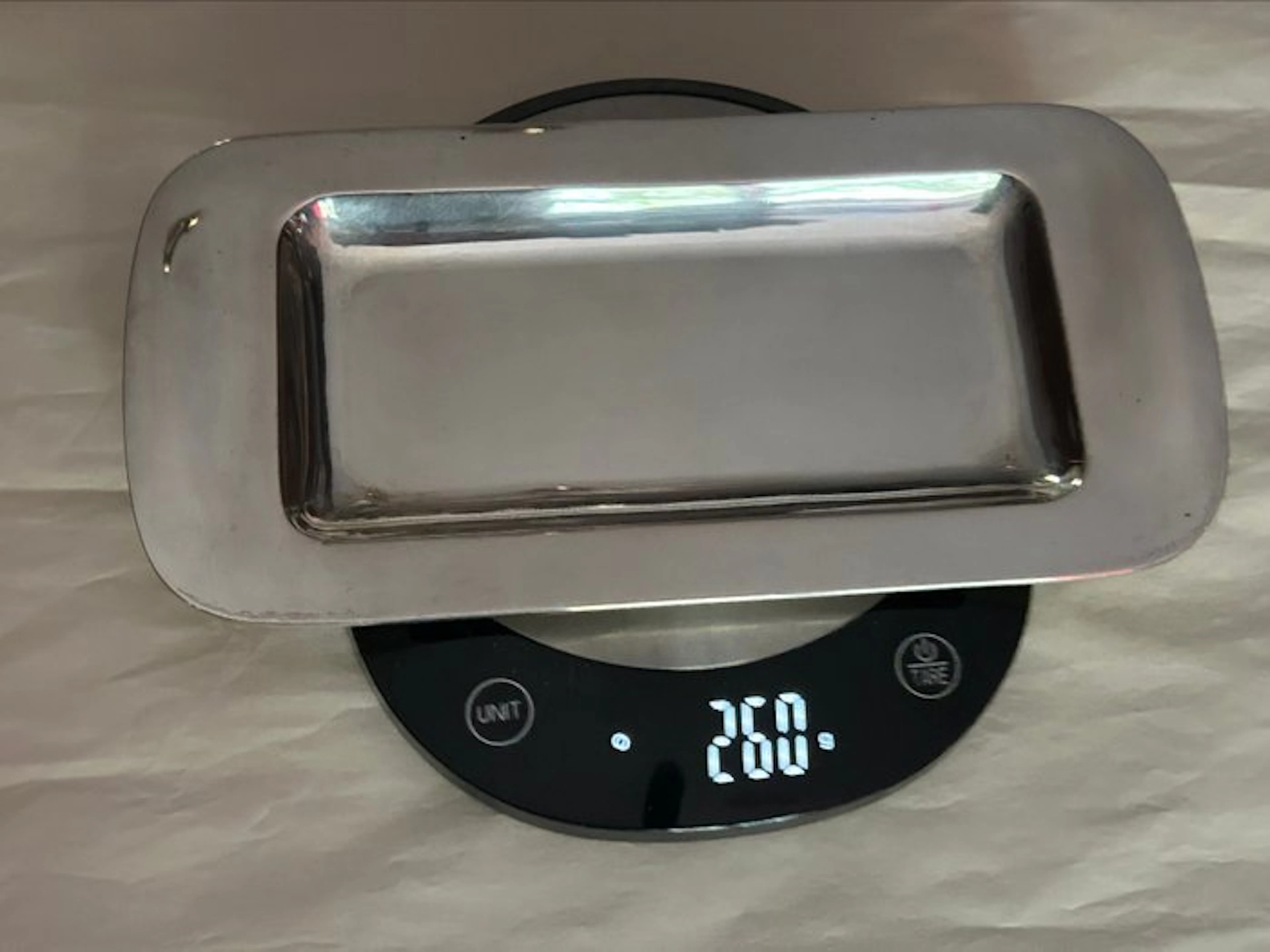 Paccioli - Tray - .800 silver - Elegant valet tray