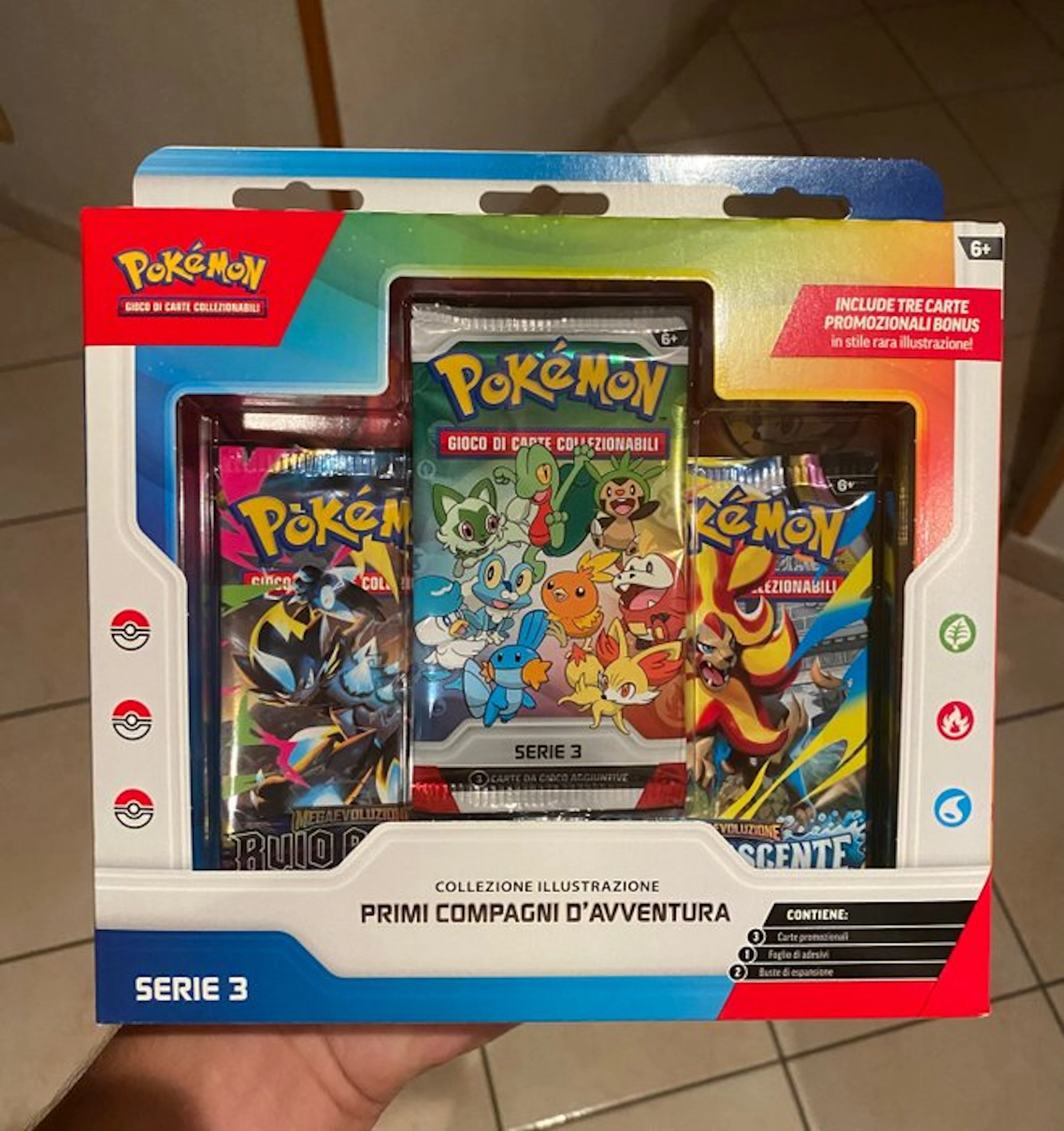 Pokémon - 1 Box - Primi Compagni D’Avventura Serie 3 - Various sets