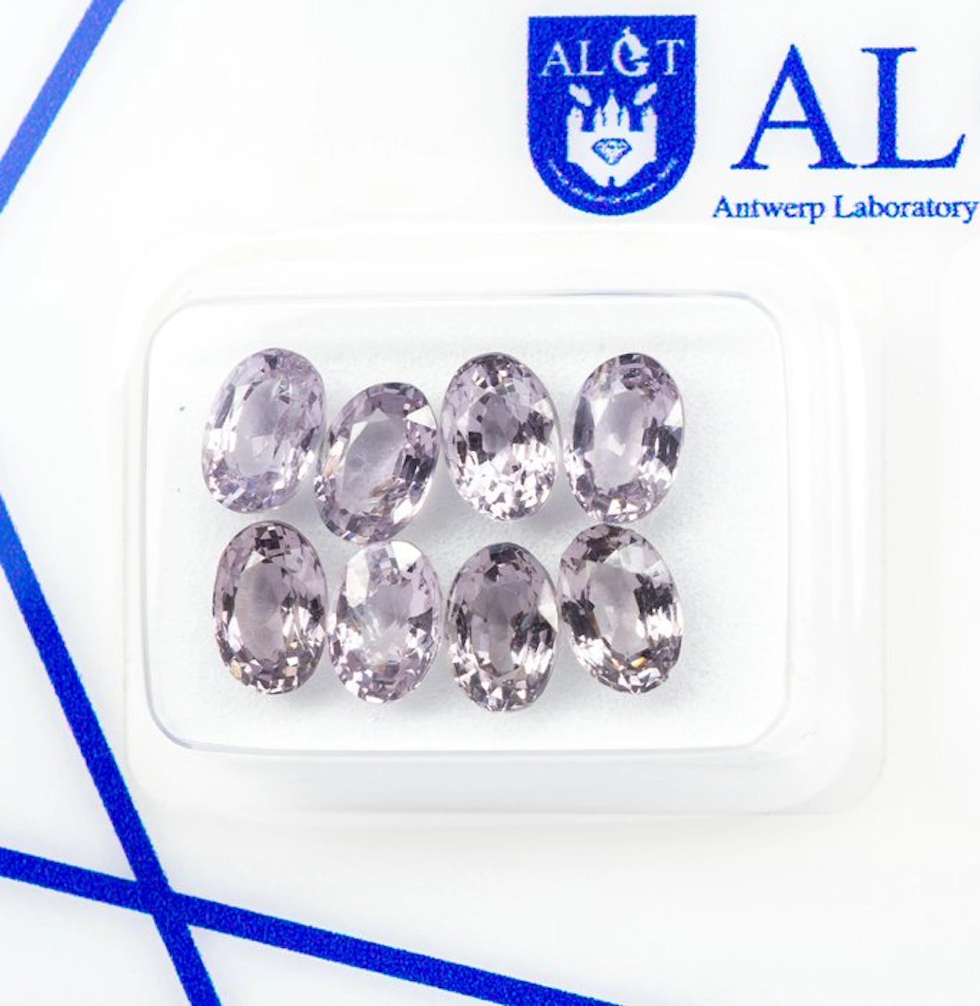 No reserve price - 8 pcs Spinel - 4.69 ct - Antwerp...