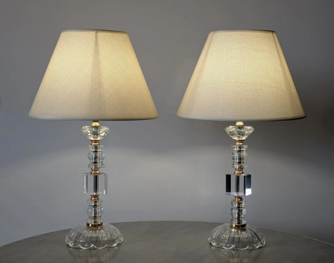 Artelight - Lamp (2) - Crystal - Pair of table lamps