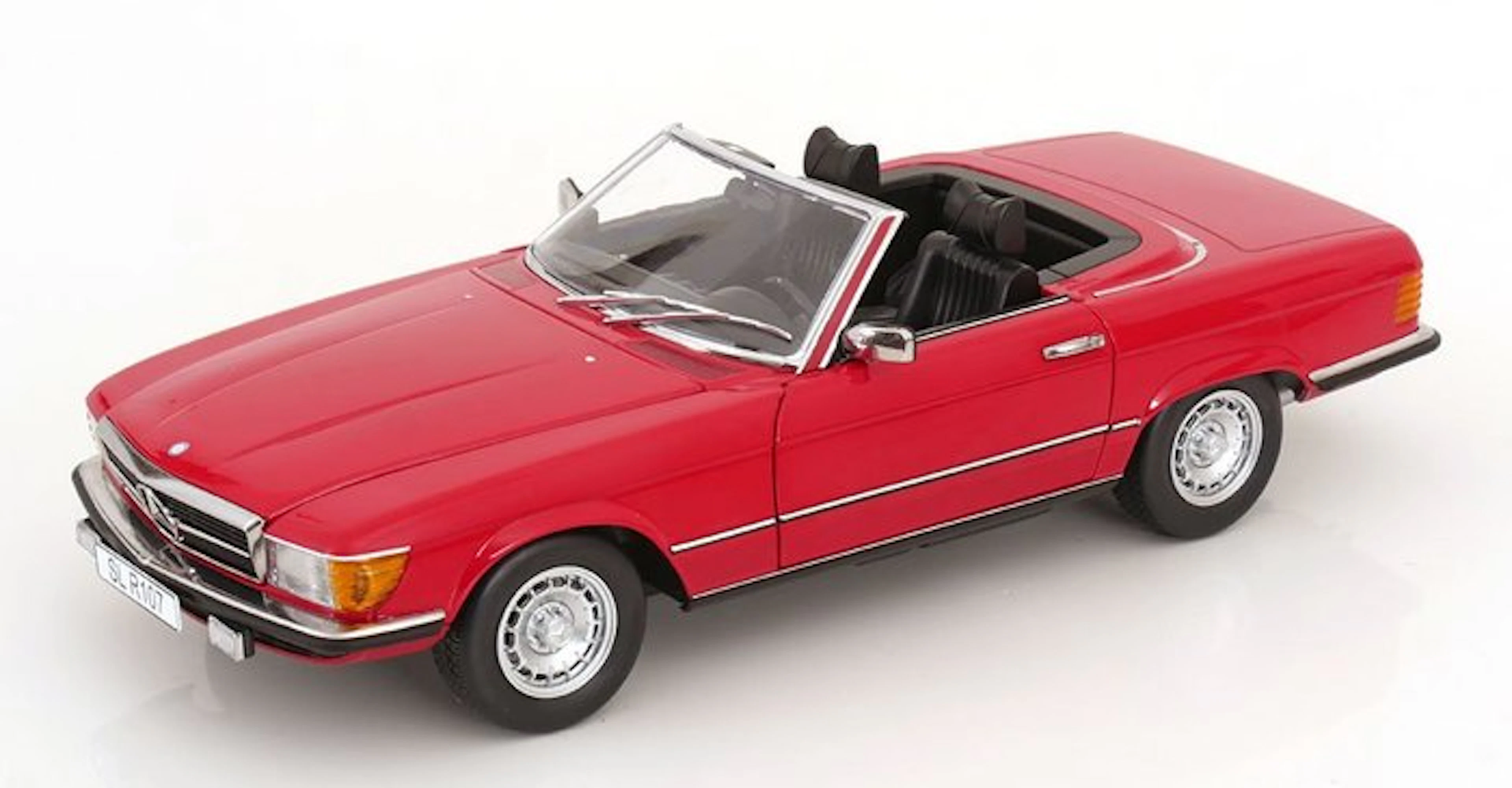 kk-scale 1:12 - Model car - Mercedes-Benz 450SL R107 – 1979 – Rood