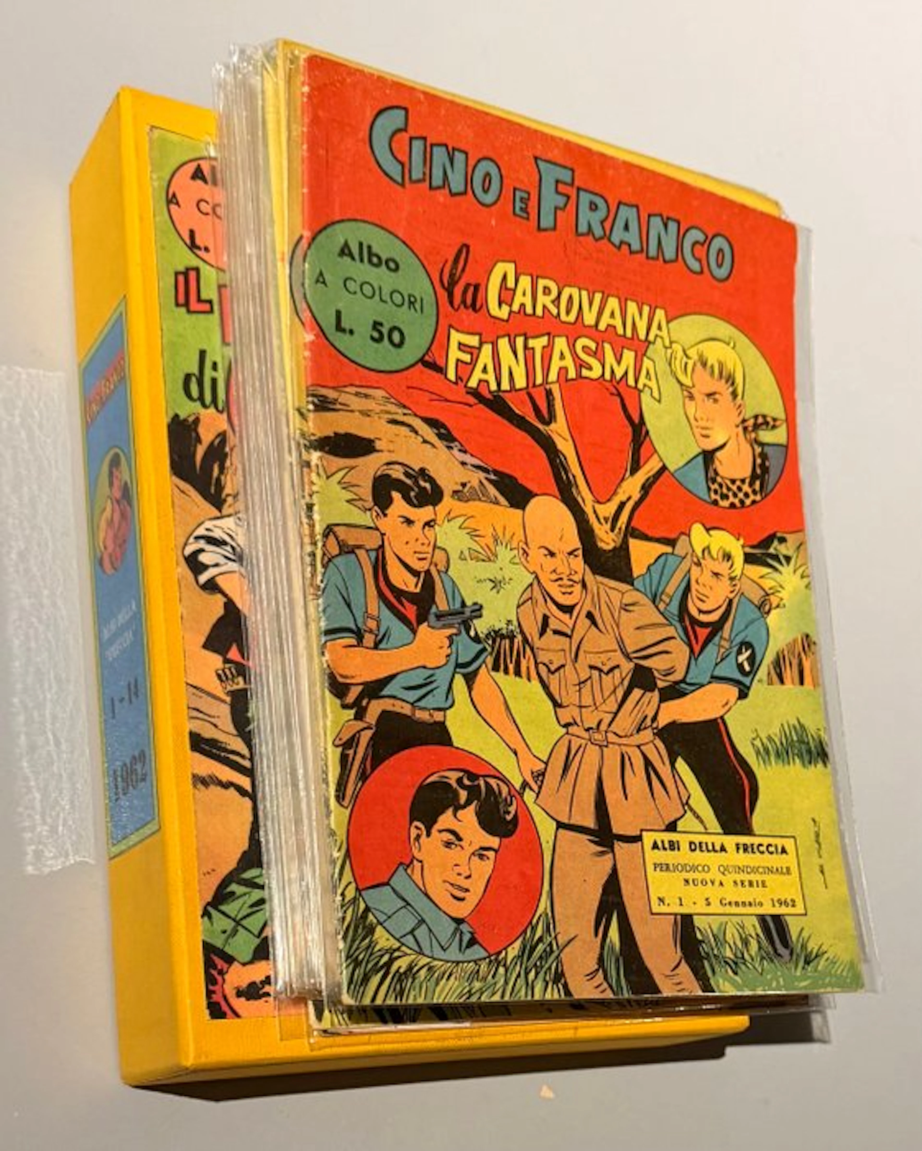 Cino e Franco Albi della Freccia nn. 1/14 - collana completa - 14 Comic - 1962