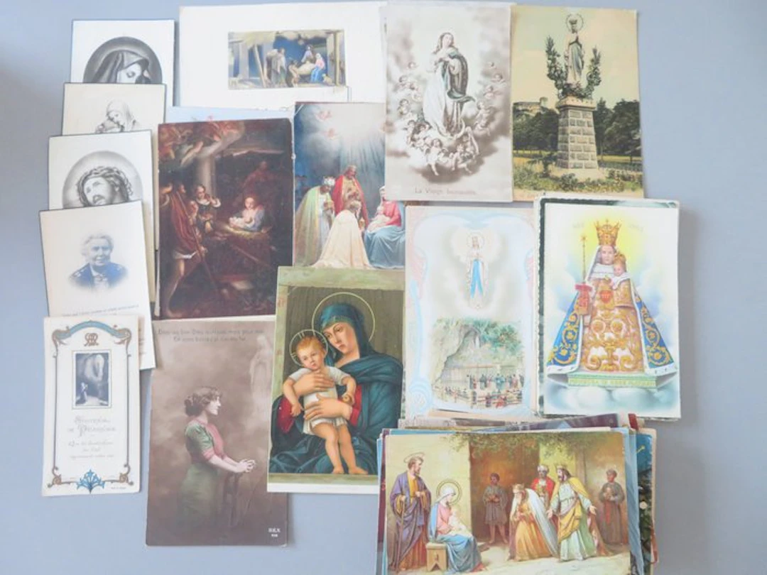 Themed collection - Lot 101 Religious postcards