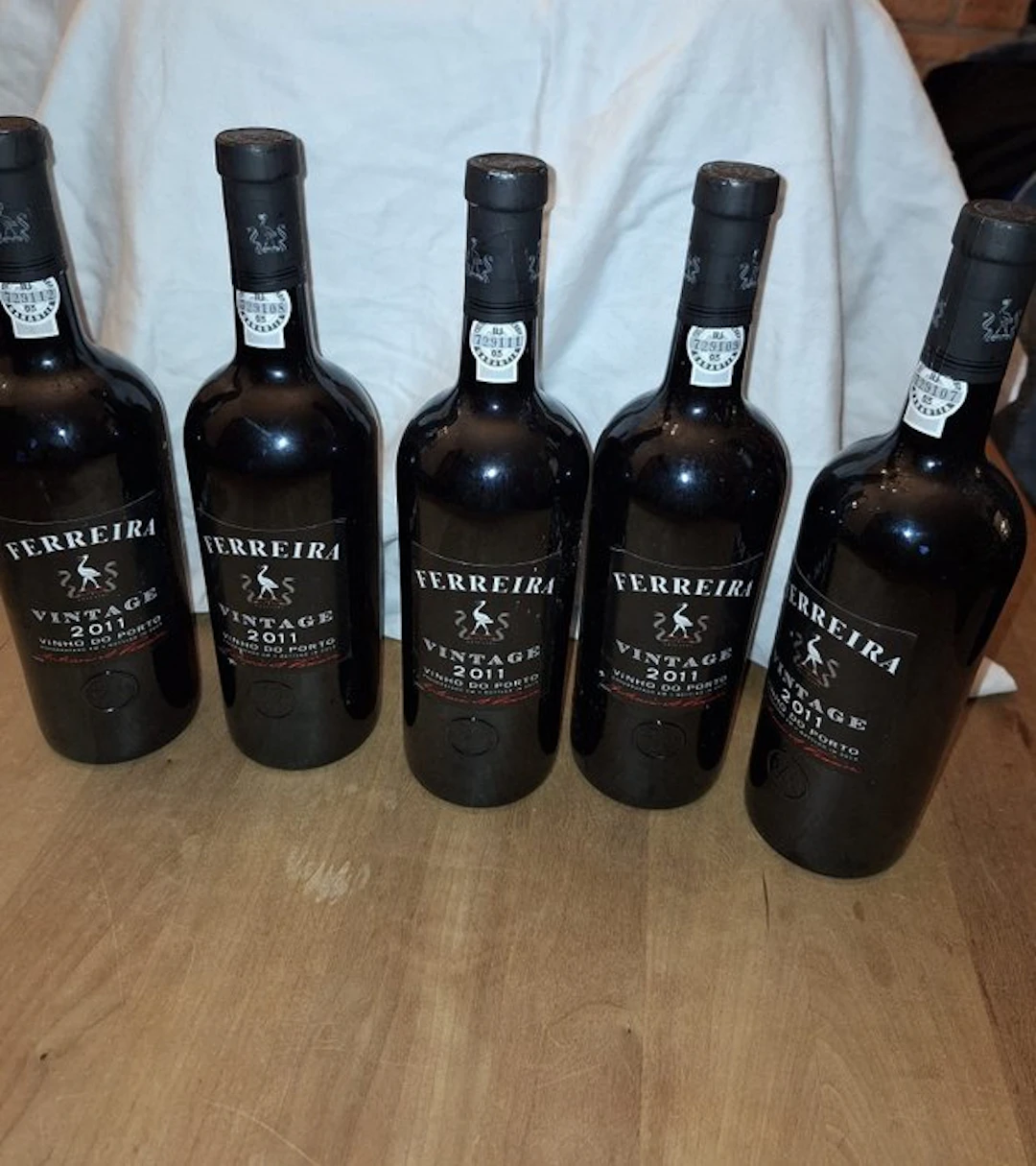 2011 Ferreira - Vintage Port - Bottled in 2013 - Porto - 5 Bottles (0.75L)