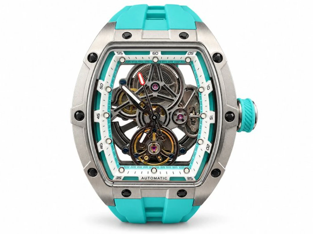 AKOR Le Locle - Azuréa Turquoise | Automatic Skeleton...