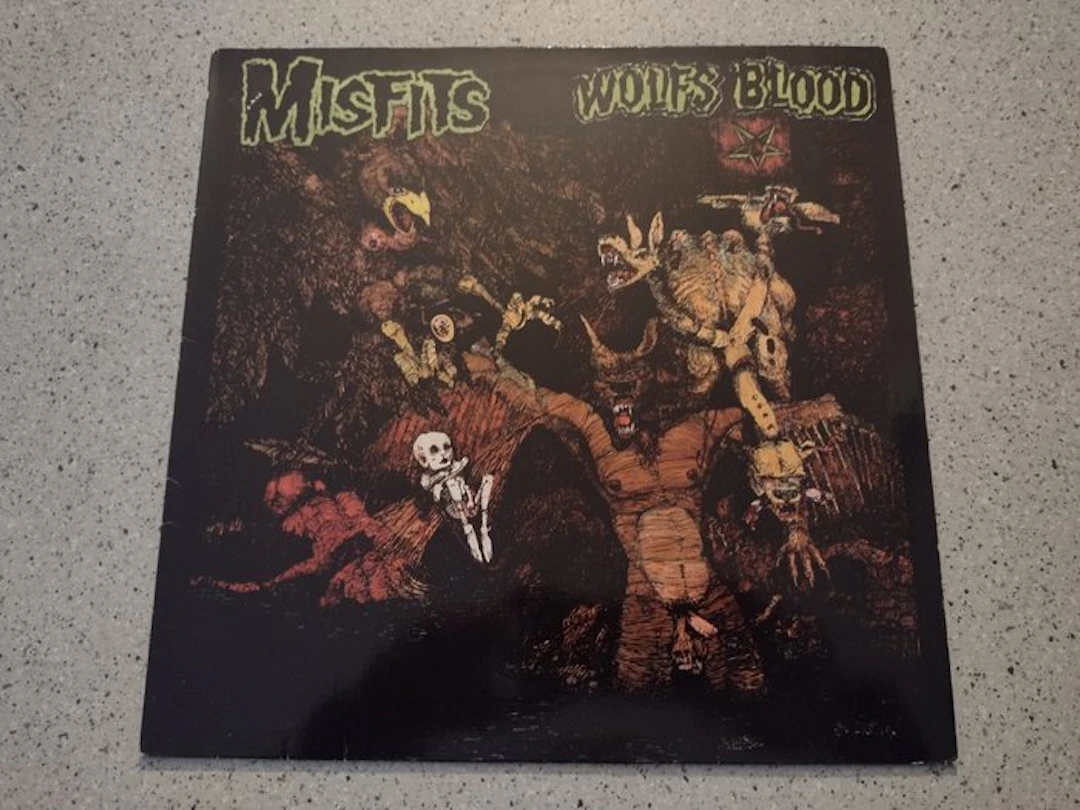 Misfits - Earth A.D./Wolfs blood - Vinyl record - Reissue, Repress - 1984