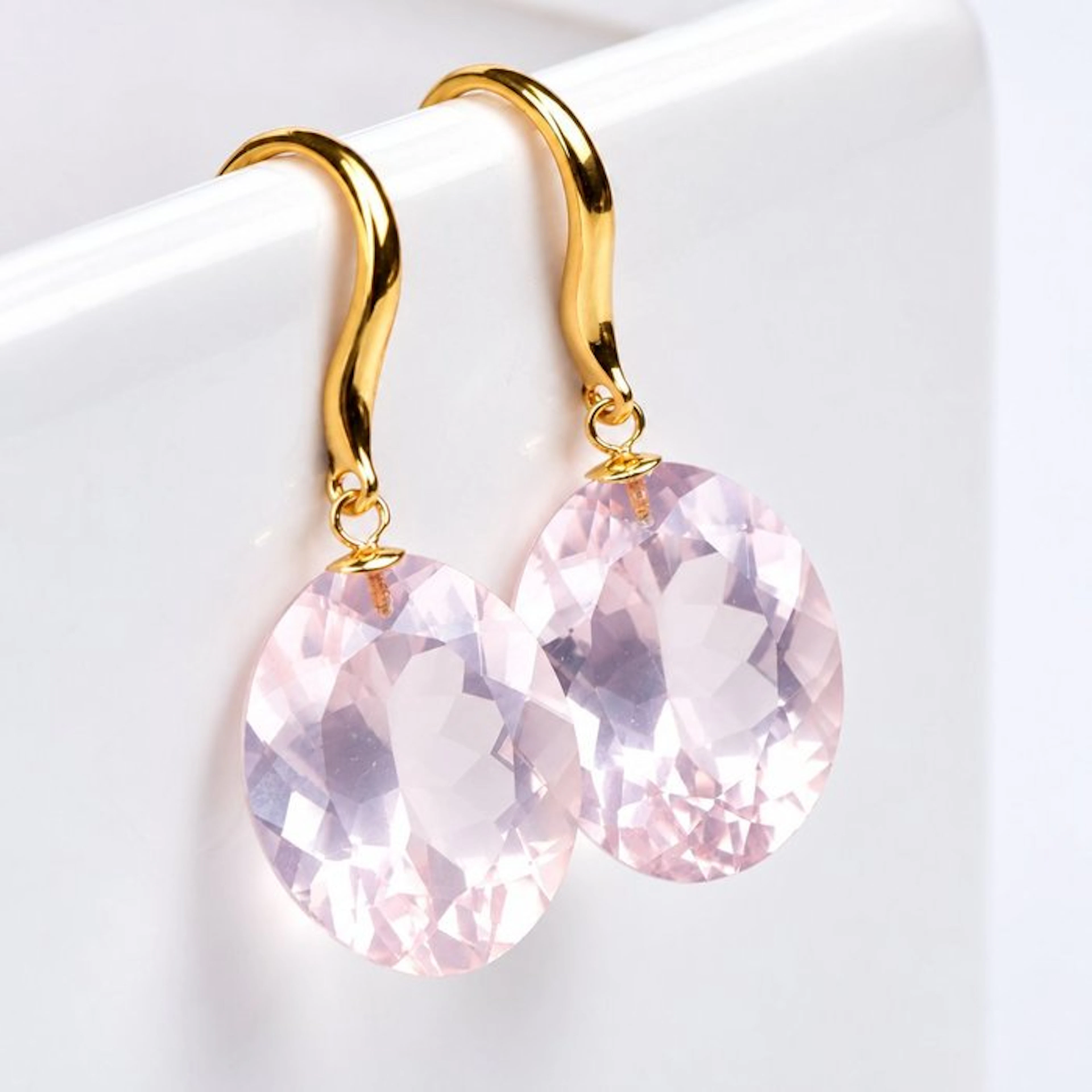 No reserve price - Earrings - 18 kt