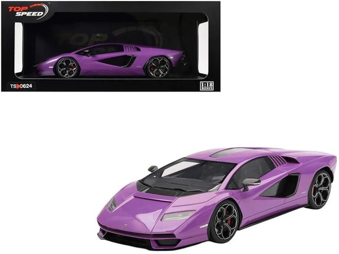 Top Speed 1:18 - Model sports car - Lamborghini Countach LPI 800-4