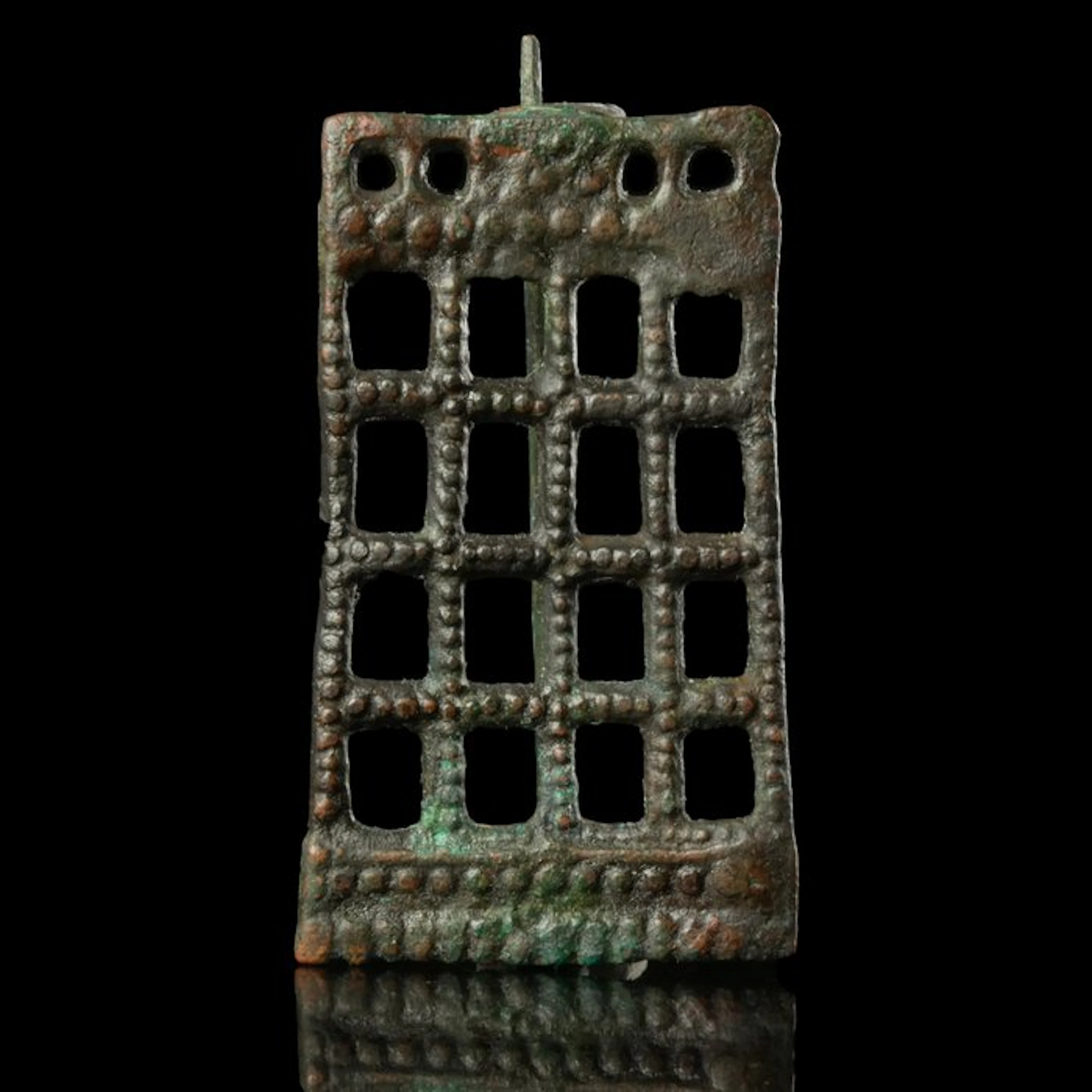 Ancient Roman Legionary Camp Gate Brooch, Rare Type, Large Size