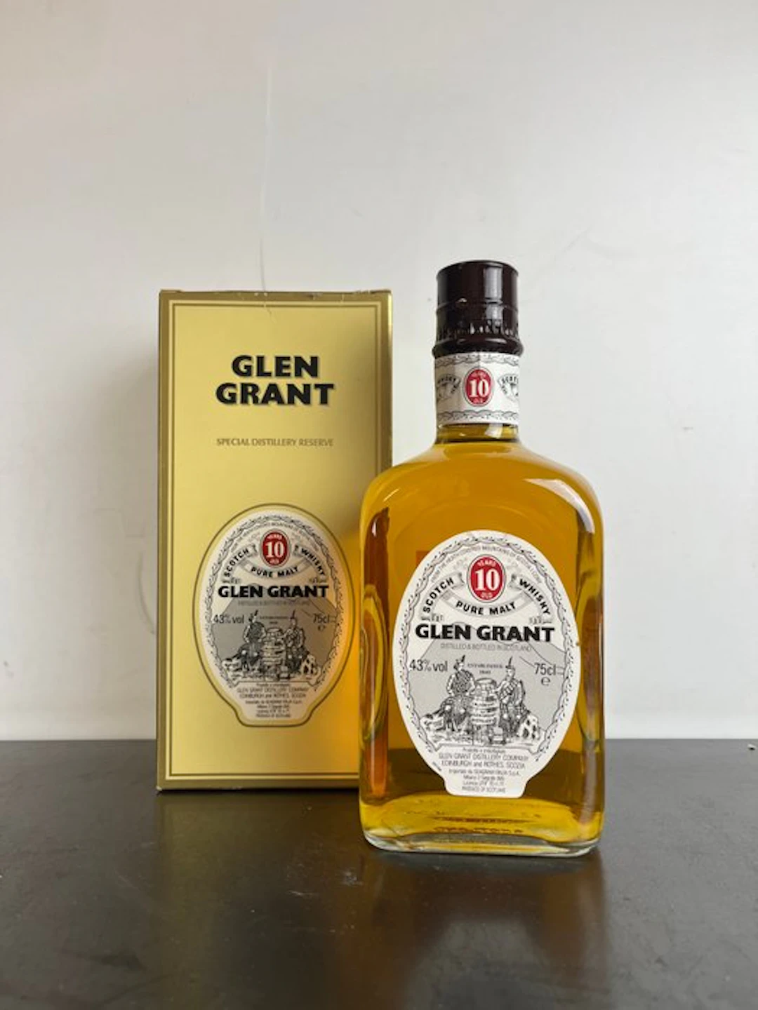 Glen Grant 10 years old Pure Malt - b. 1980s - 75cl