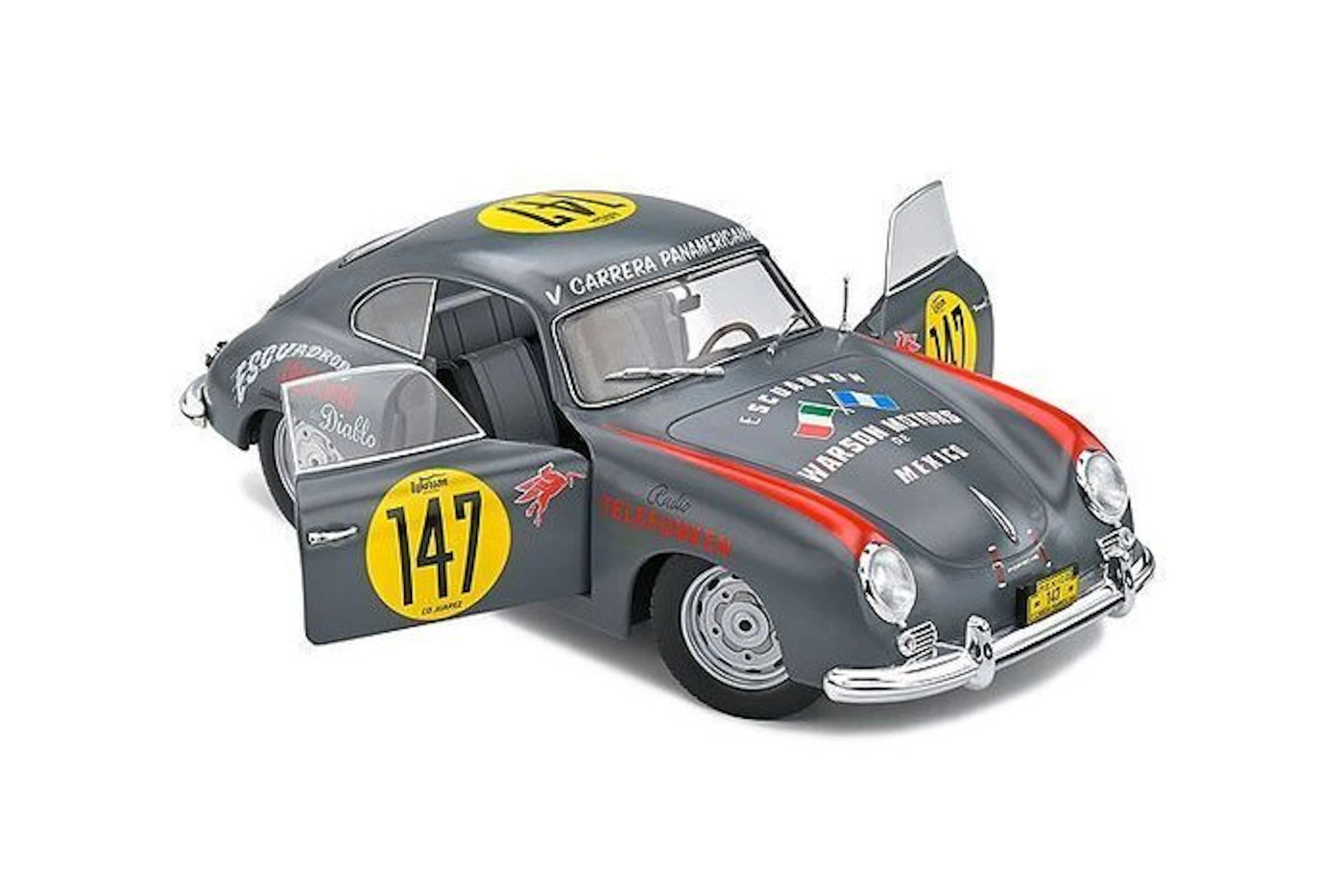 Solido 1:18 - Model sports car - Porsche 356 #147 Carrera...