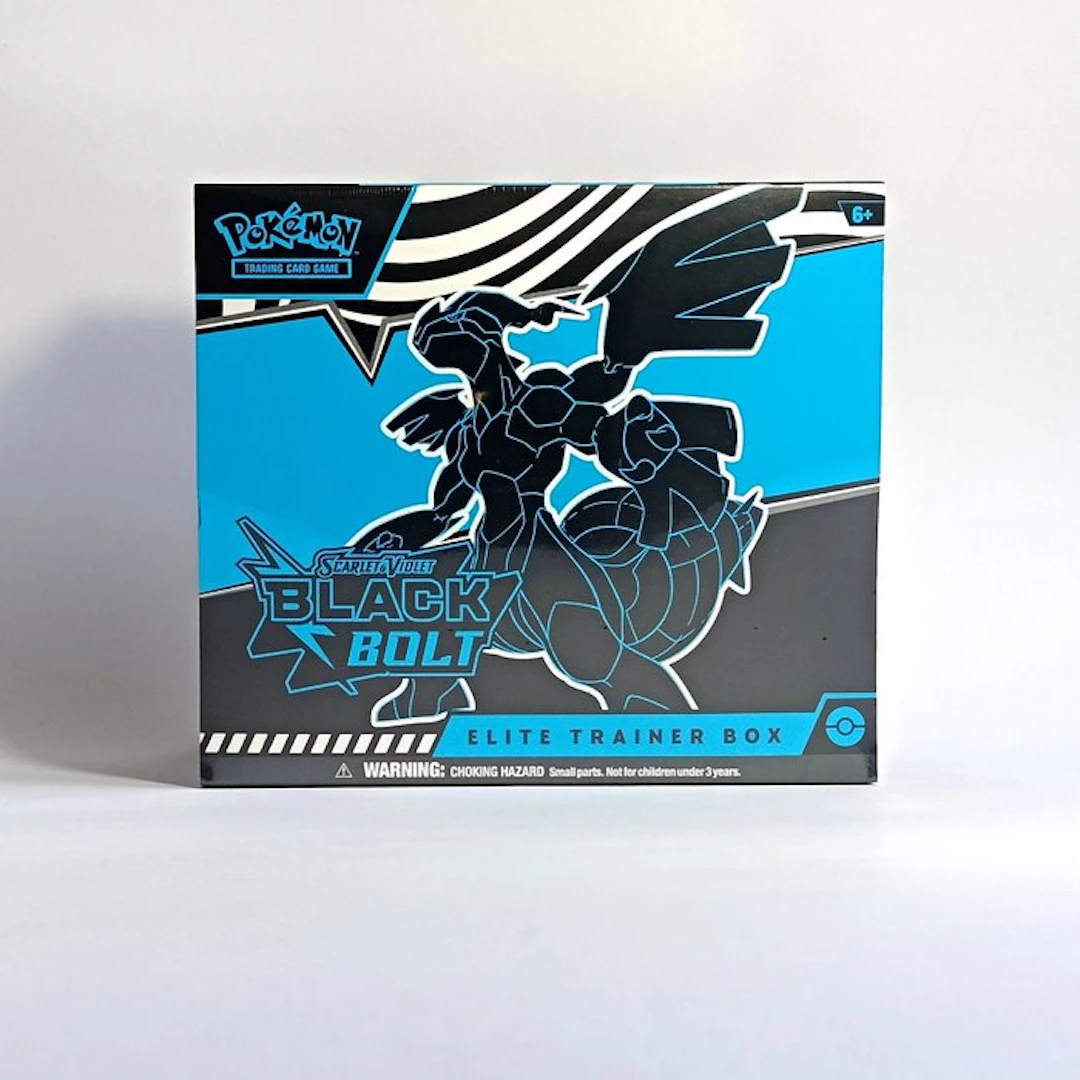 Pokémon - 1 Elite trainer box - Black Bolt - Scarlet & Violet
