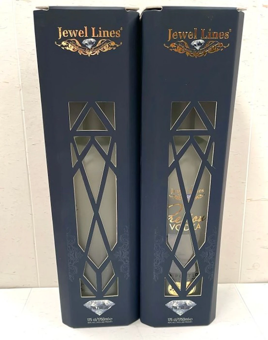 Jewel Lines - Magnum - Precious Vodka - 1.75 Ltr. - 2 bottles