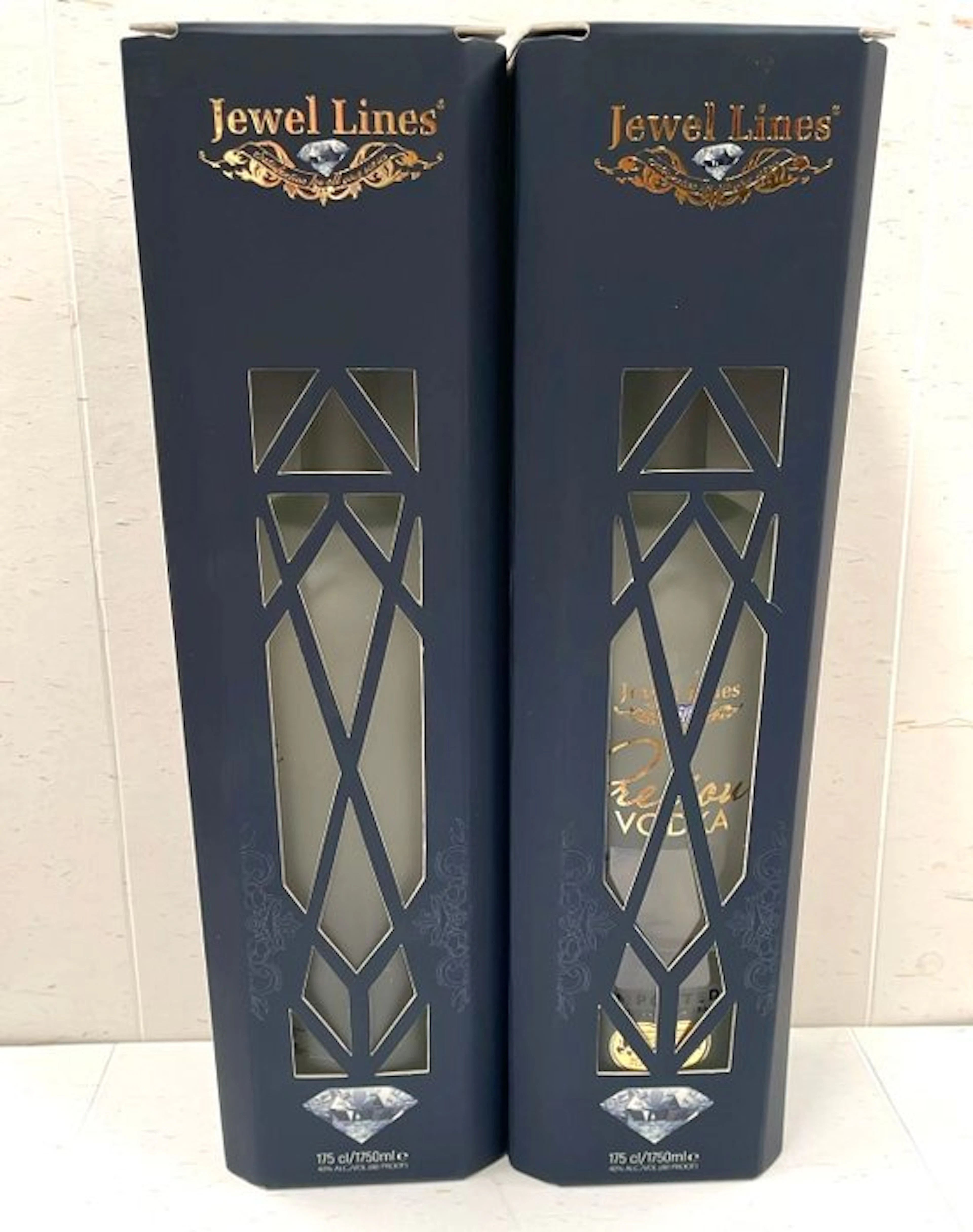 Jewel Lines - Magnum - Precious Vodka - 1.75 Ltr. - 2 bottles