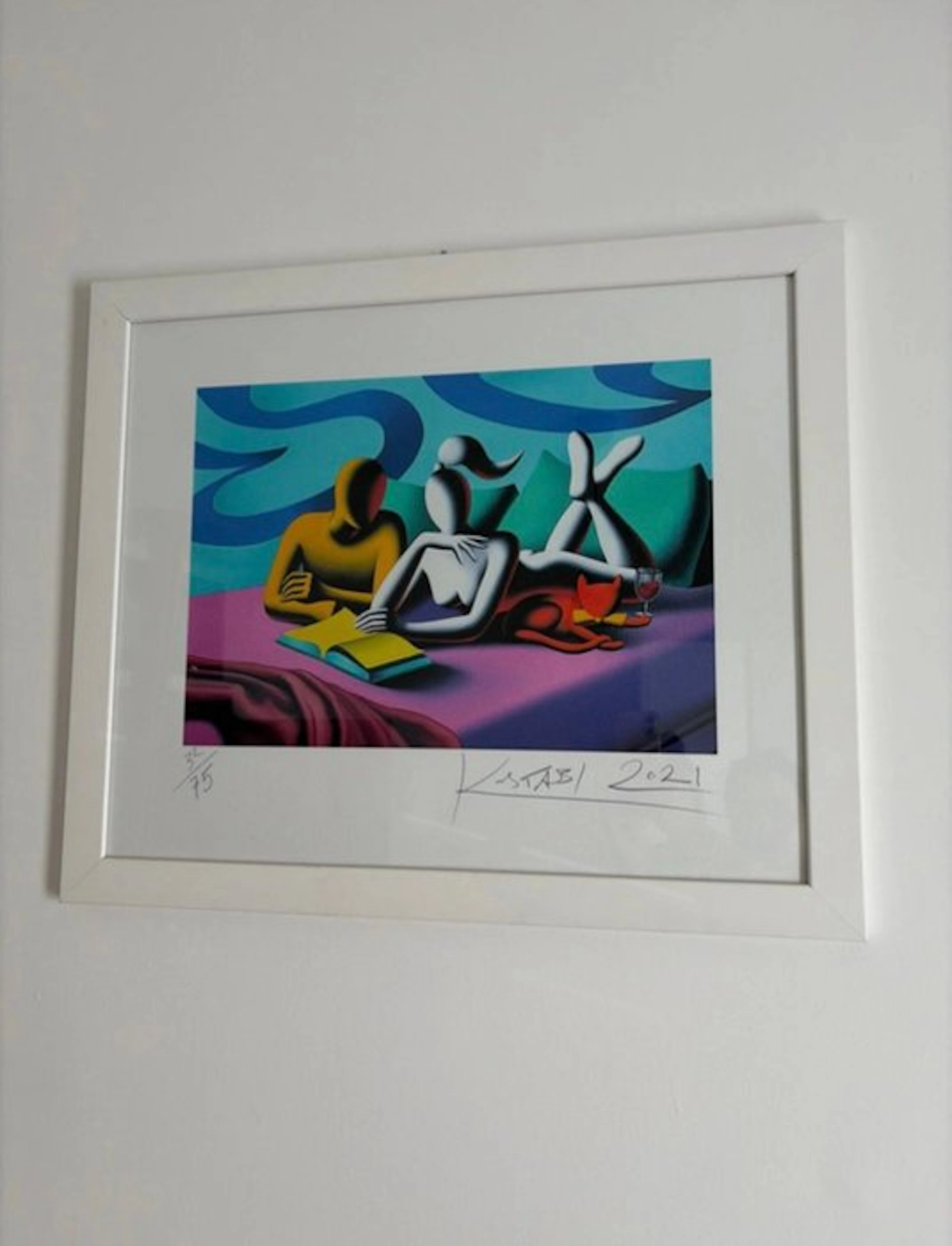 Mark Kostabi (1960) - Domestic Bliss