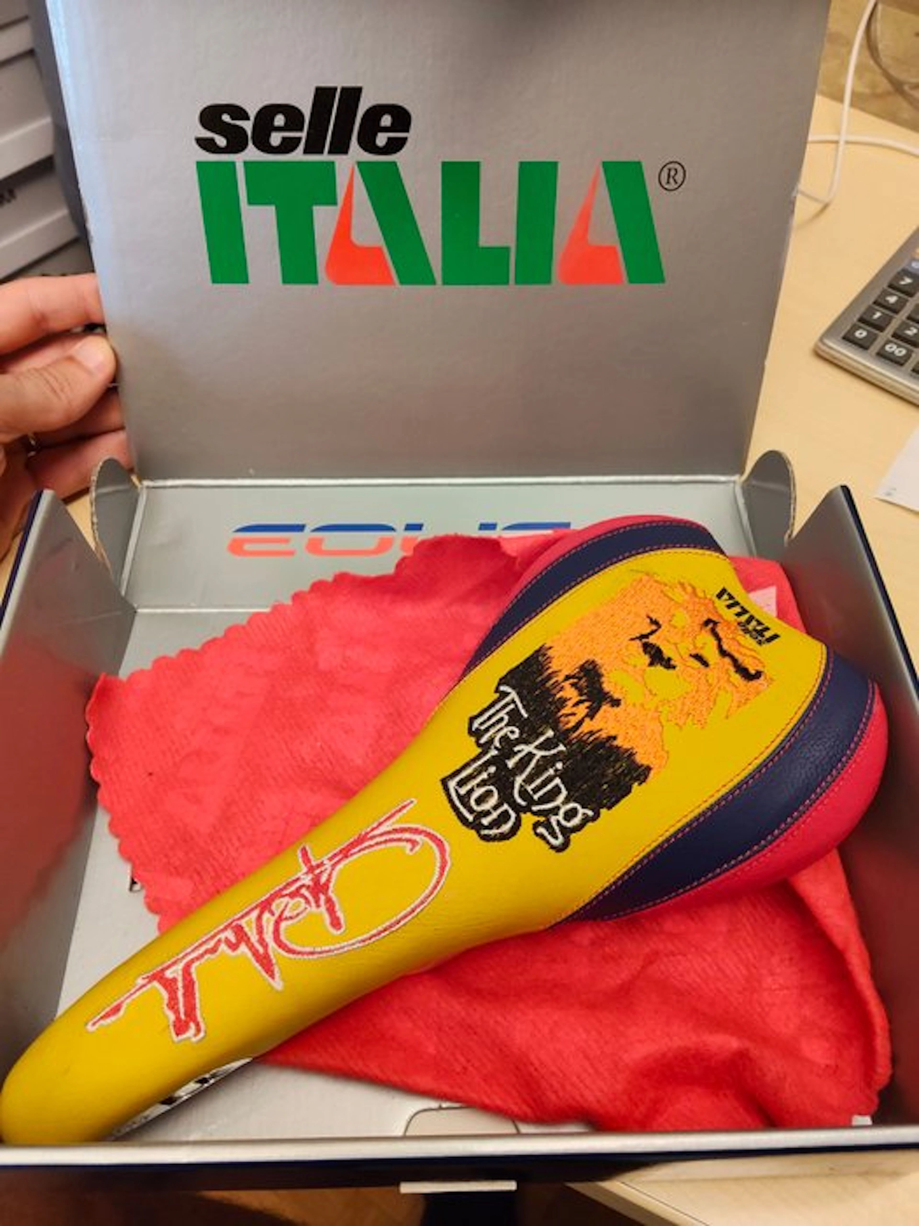 selle ITALIA - The King's Log - Saddle - 1997