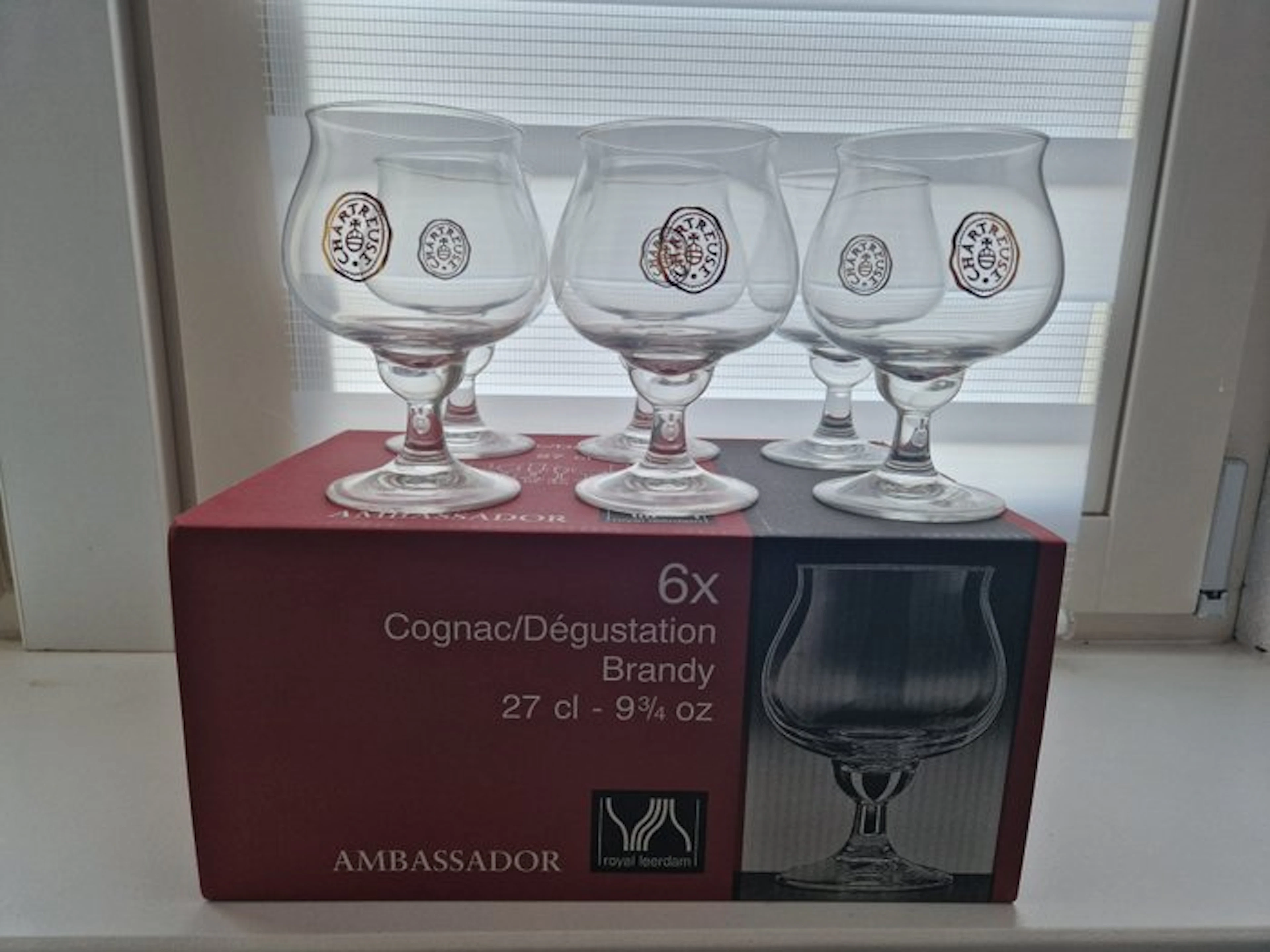 Chartreuse - Tasting Glasses - 27cl - 6 Glasses