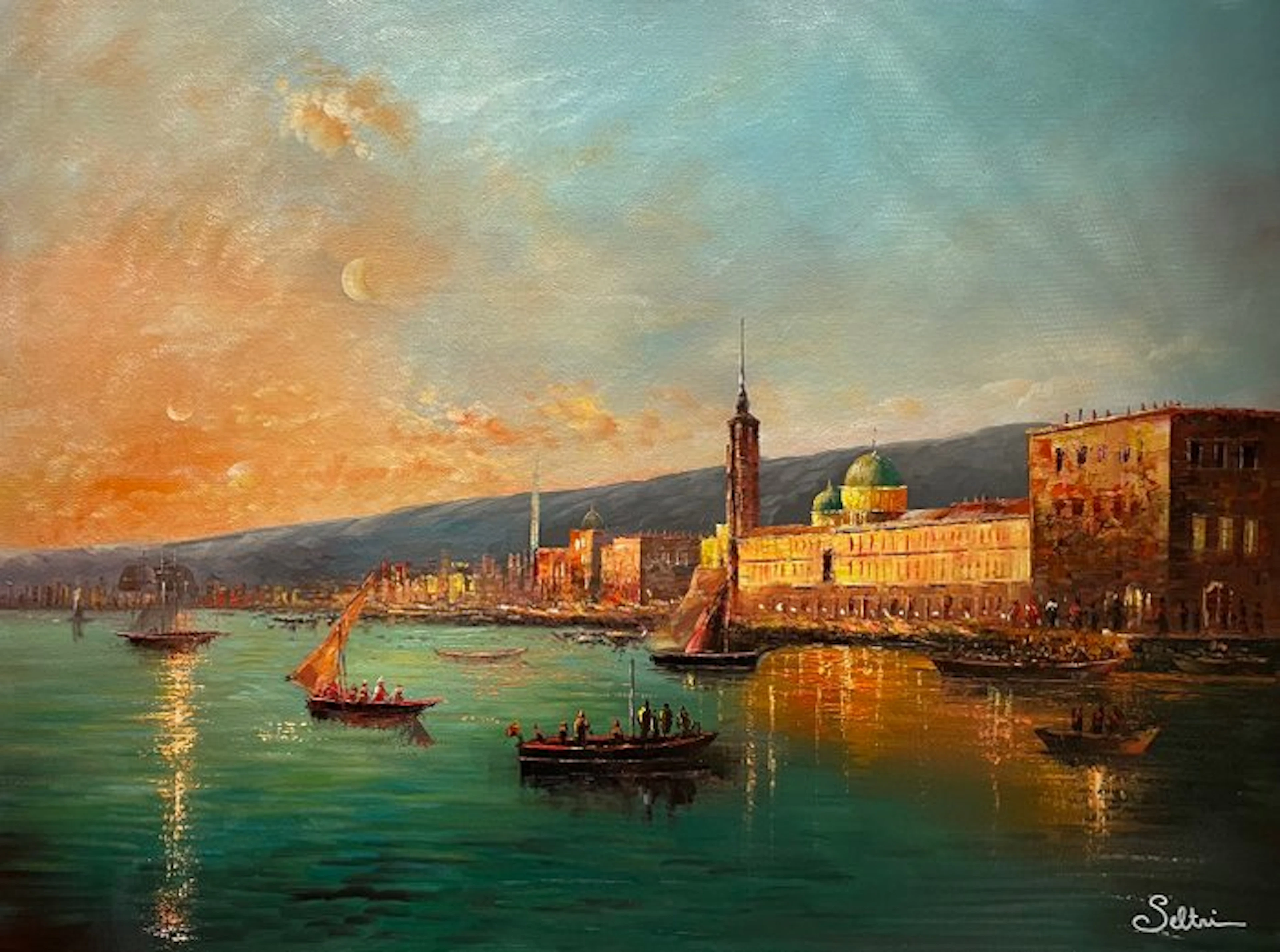 Mauro Seltri (1959) - Cupola sul mare