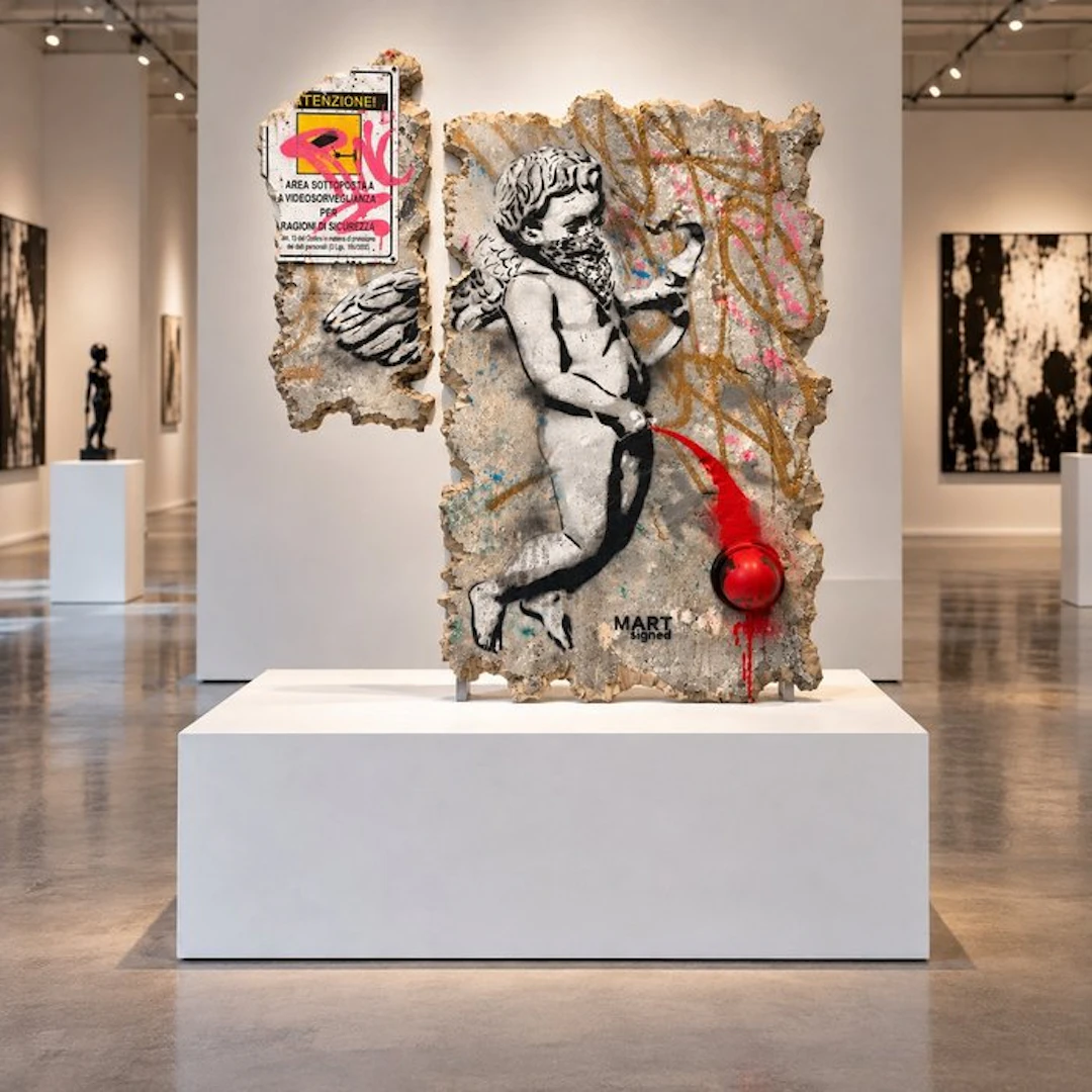Mart Signed (XX) - Angel cam RED versione (broken wall)