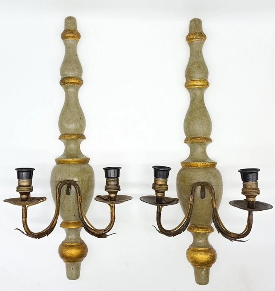 Wall sconce - Gold leaf
