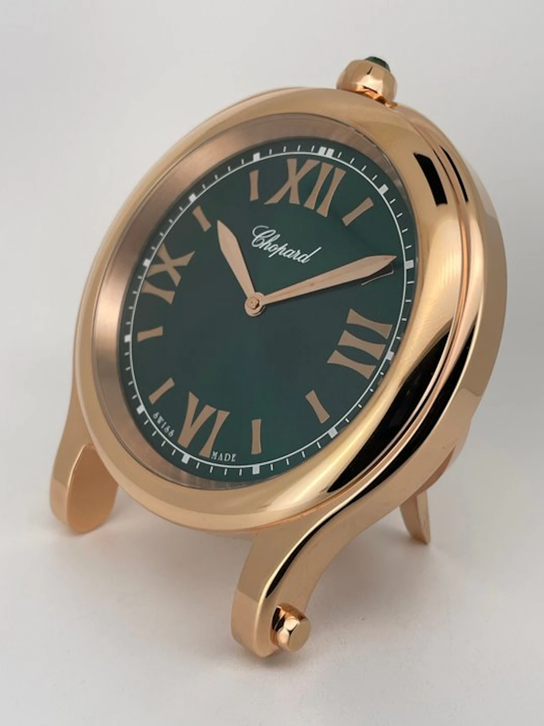 Table clock - Chopard - Contemporary Steel