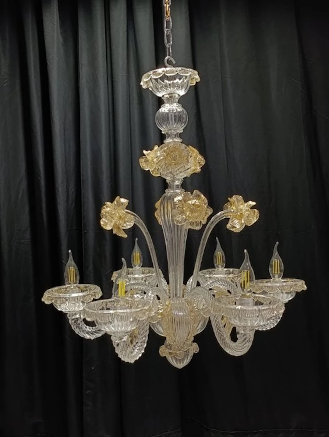 Chandelier - Orino - Murano glass - 6 lights