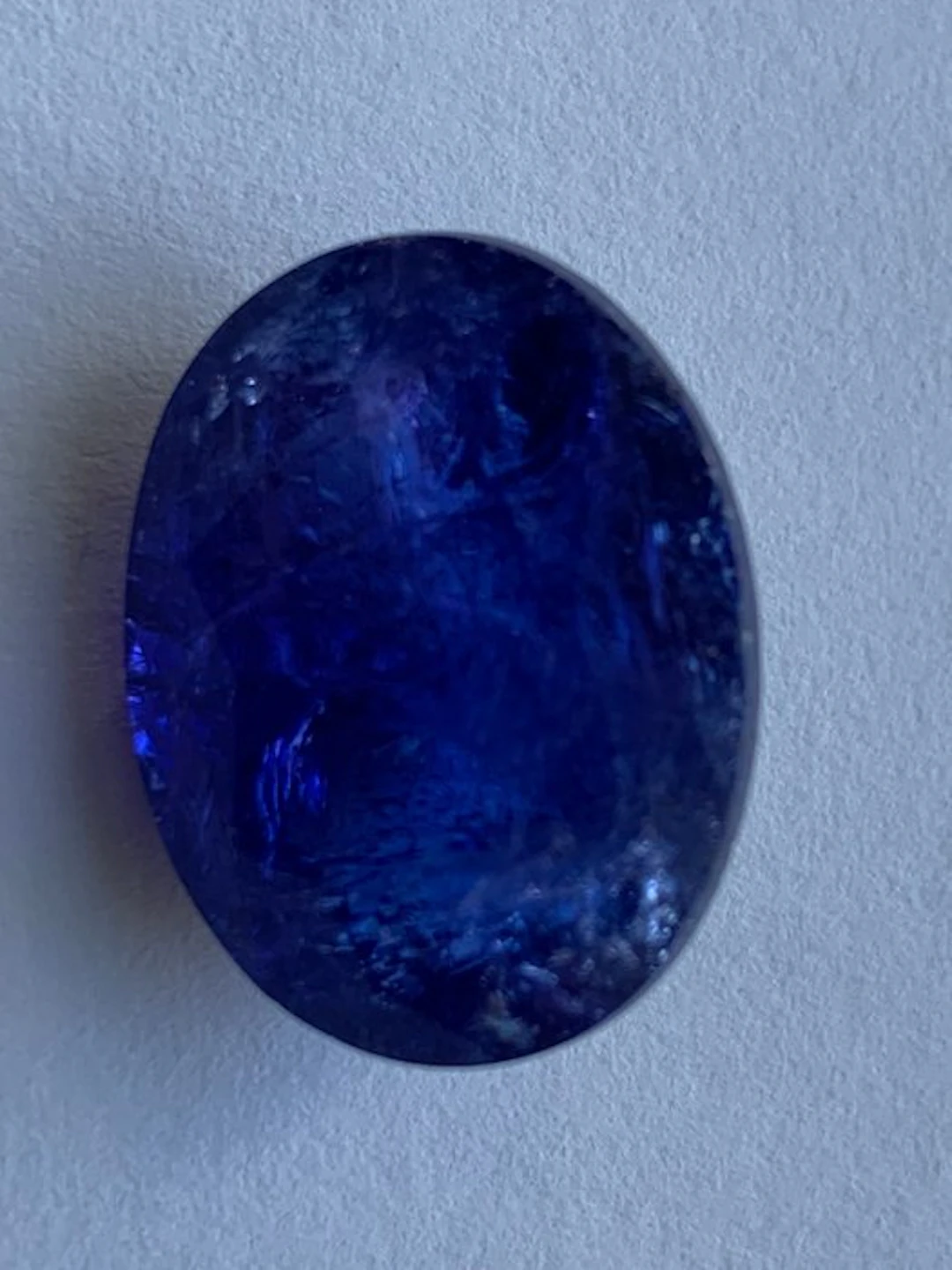 1 pcs Blue, Violet Tanzanite - 22.26 ct - Bellerophon Gemlab