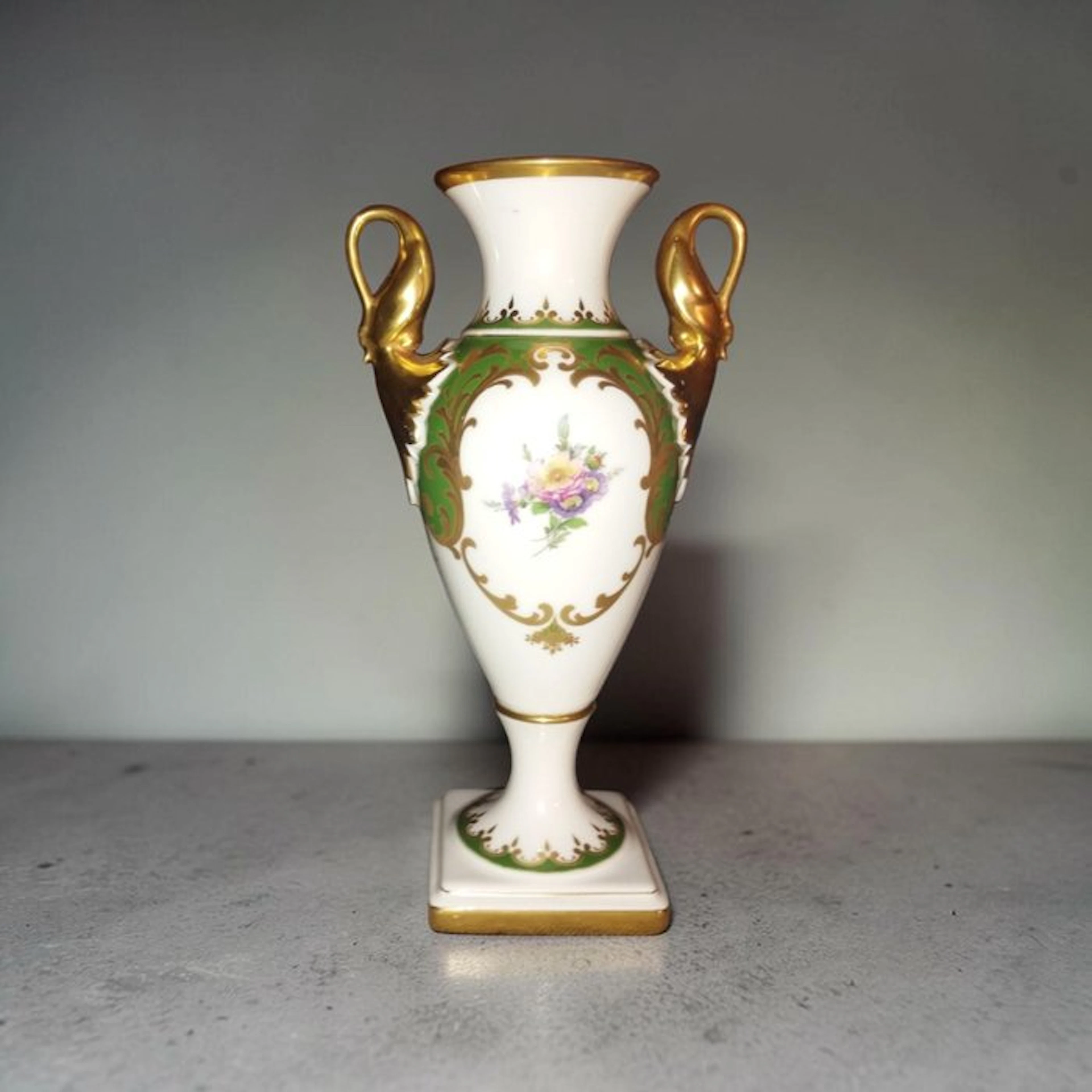 AK Kaiser - Vase - Bourbon - Porcelain - Bourbon Series - Gold-Plated