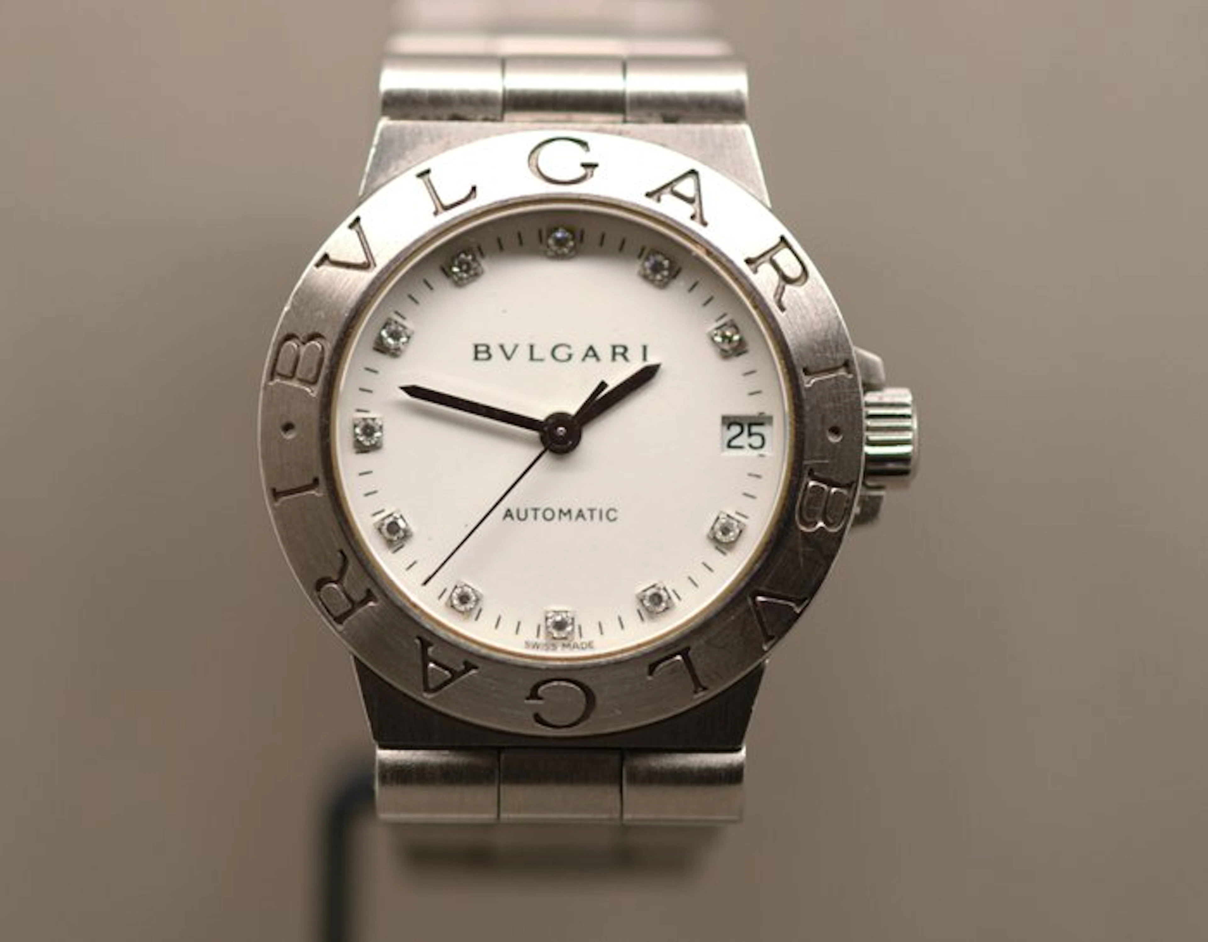 Bvlgari - Diagono met diamonds - Women - 2000-2010