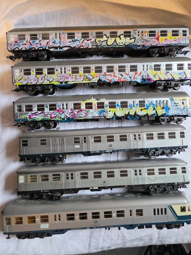 Märklin H0 - 4160; 4083/4042;84257 - Train set (6) - A...
