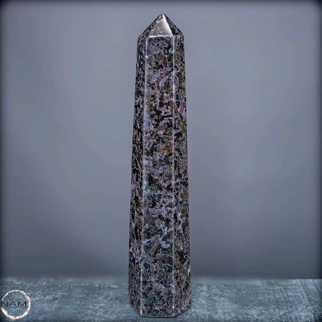 Natural Merlinite Obelisk – Rare