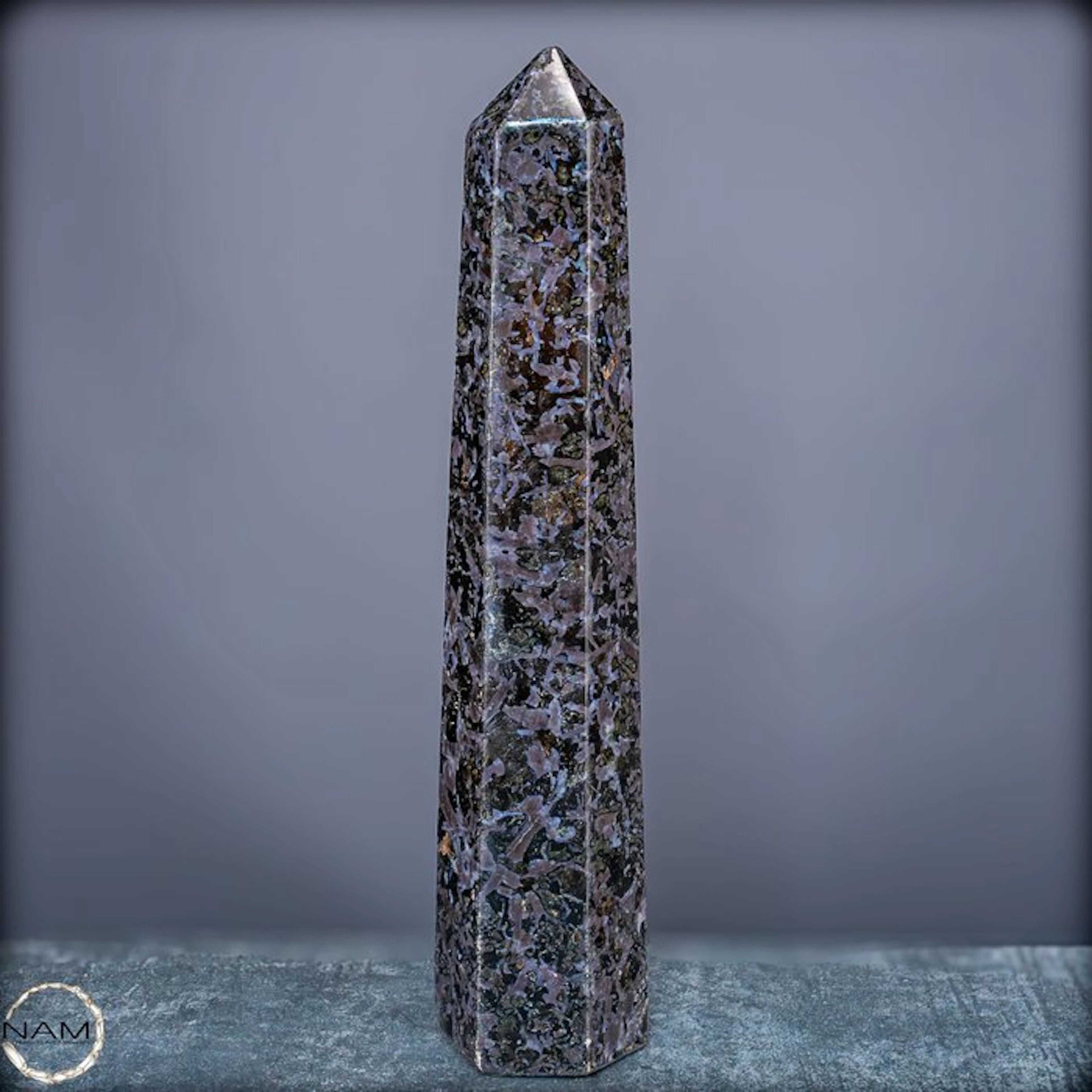 Natural Merlinite Obelisk – Rare