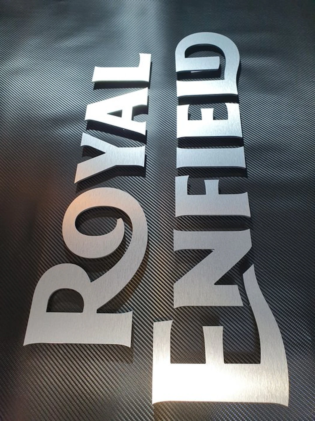 Advertising sign - Professional Wall logo in brushed...
