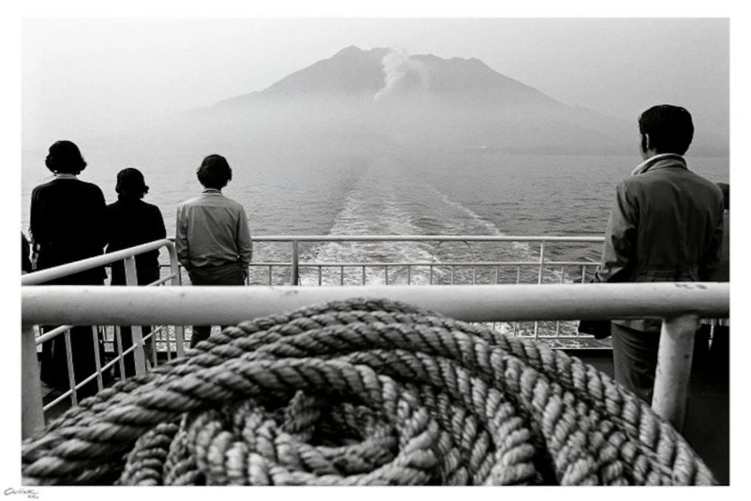 ONIINK — Photo - Leaving Sakurajima - ( Limited Edition )