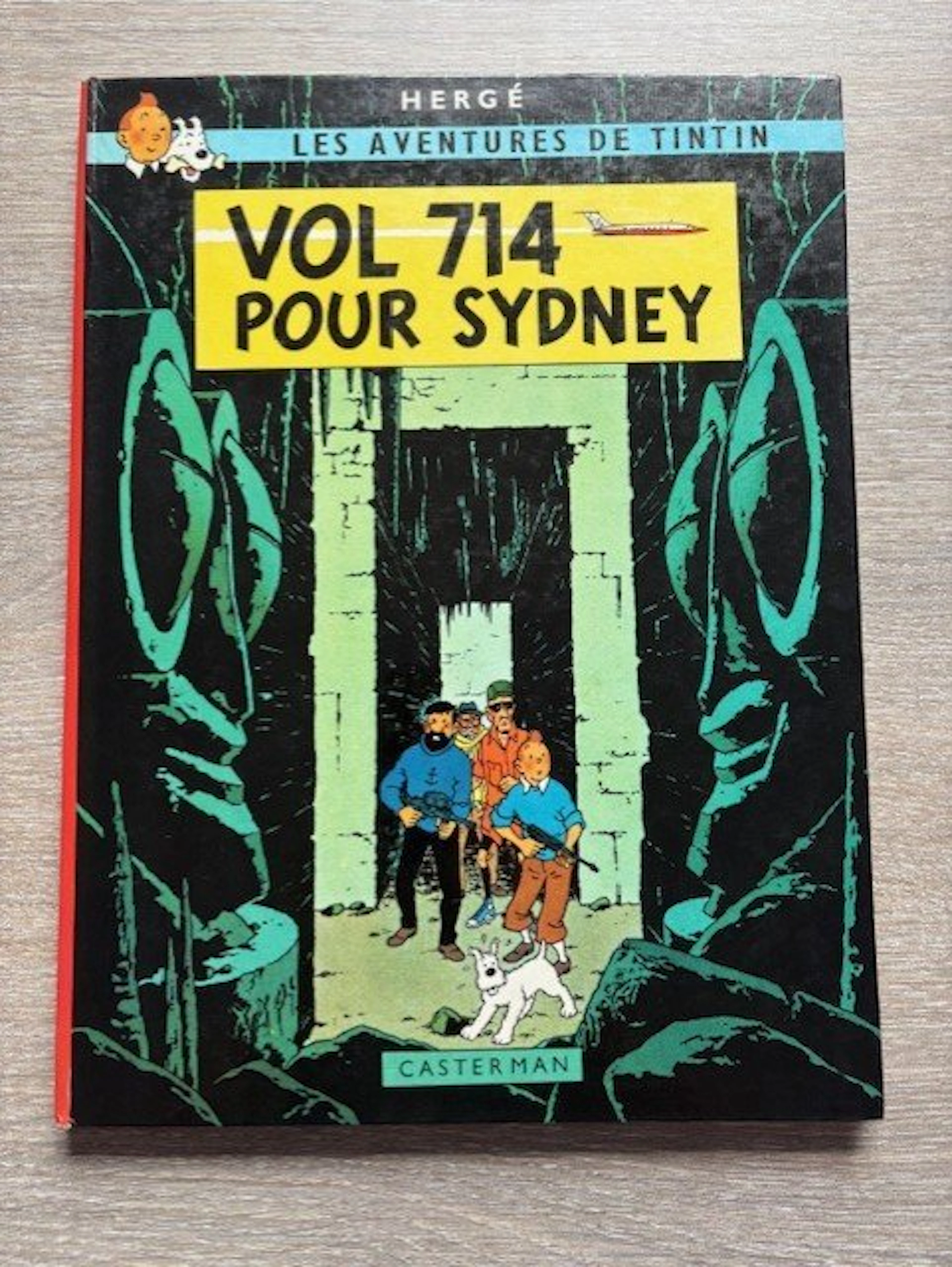 Tintin T22 - Vol 714 pour Sydney (B37) - 1er Tirage - C...