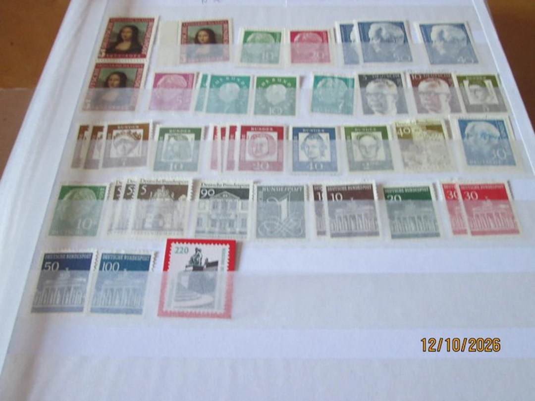 Europe 1953/1990 - selection of semi-modern stamps...