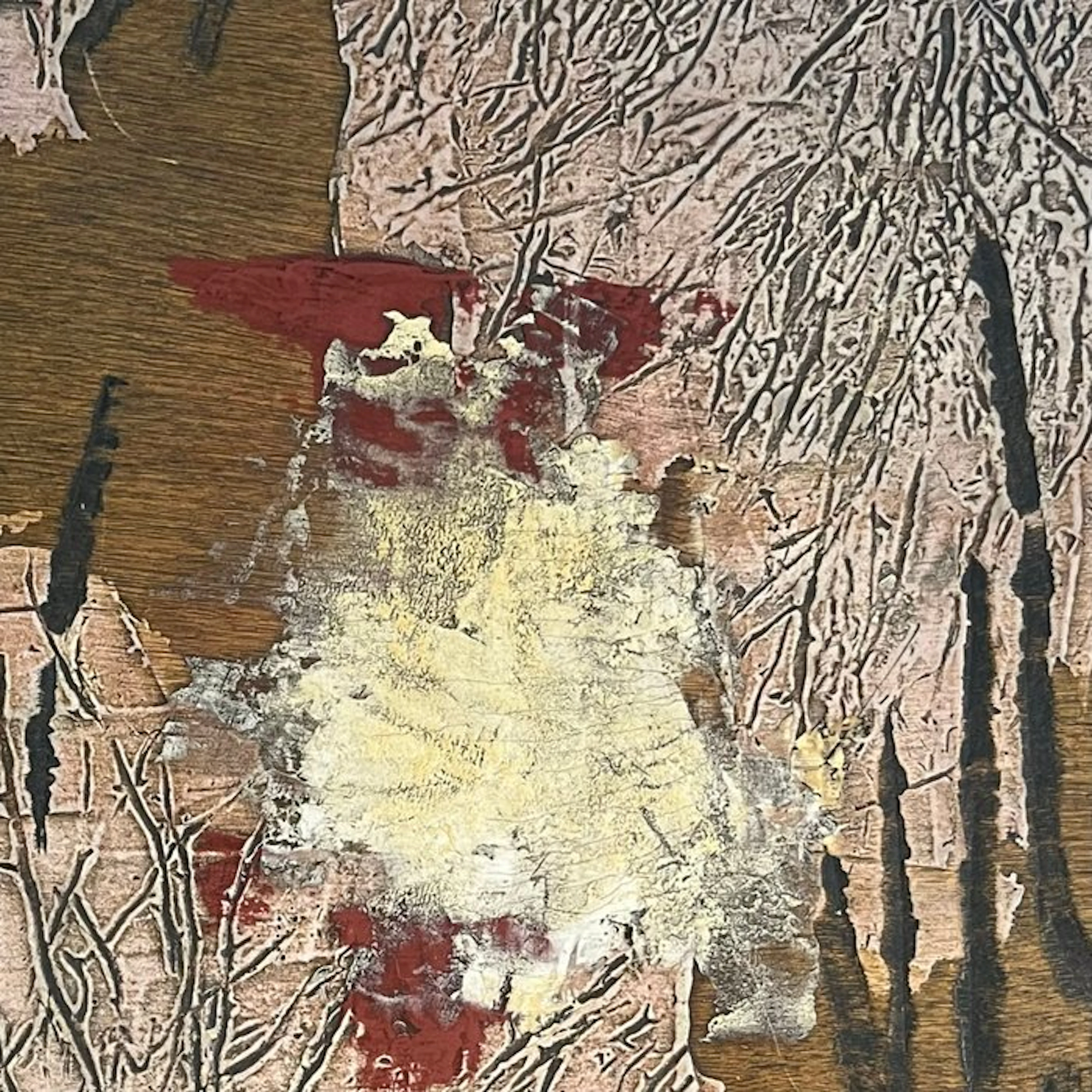 Marcel Fiorini (1922–2008) - Composition abstraite gravée...